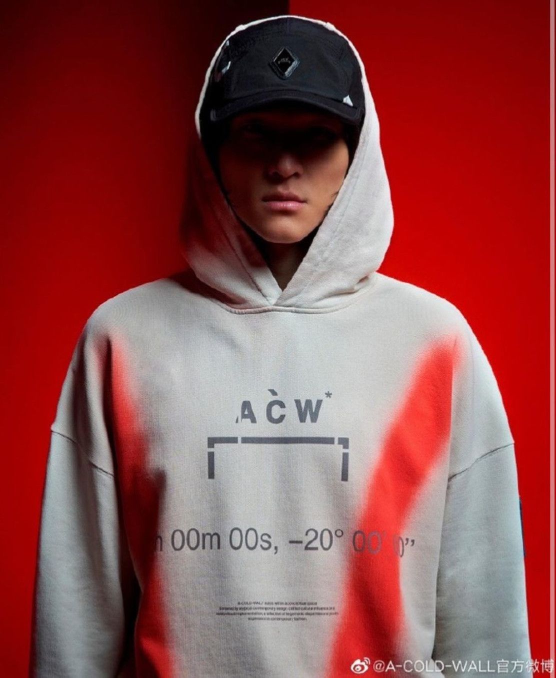 A-COLD-WALL* Cream Lunar New Year ACW Logo Oversized Hoodie Size US M / EU 48-50 / 2 - 2 Thumbnail