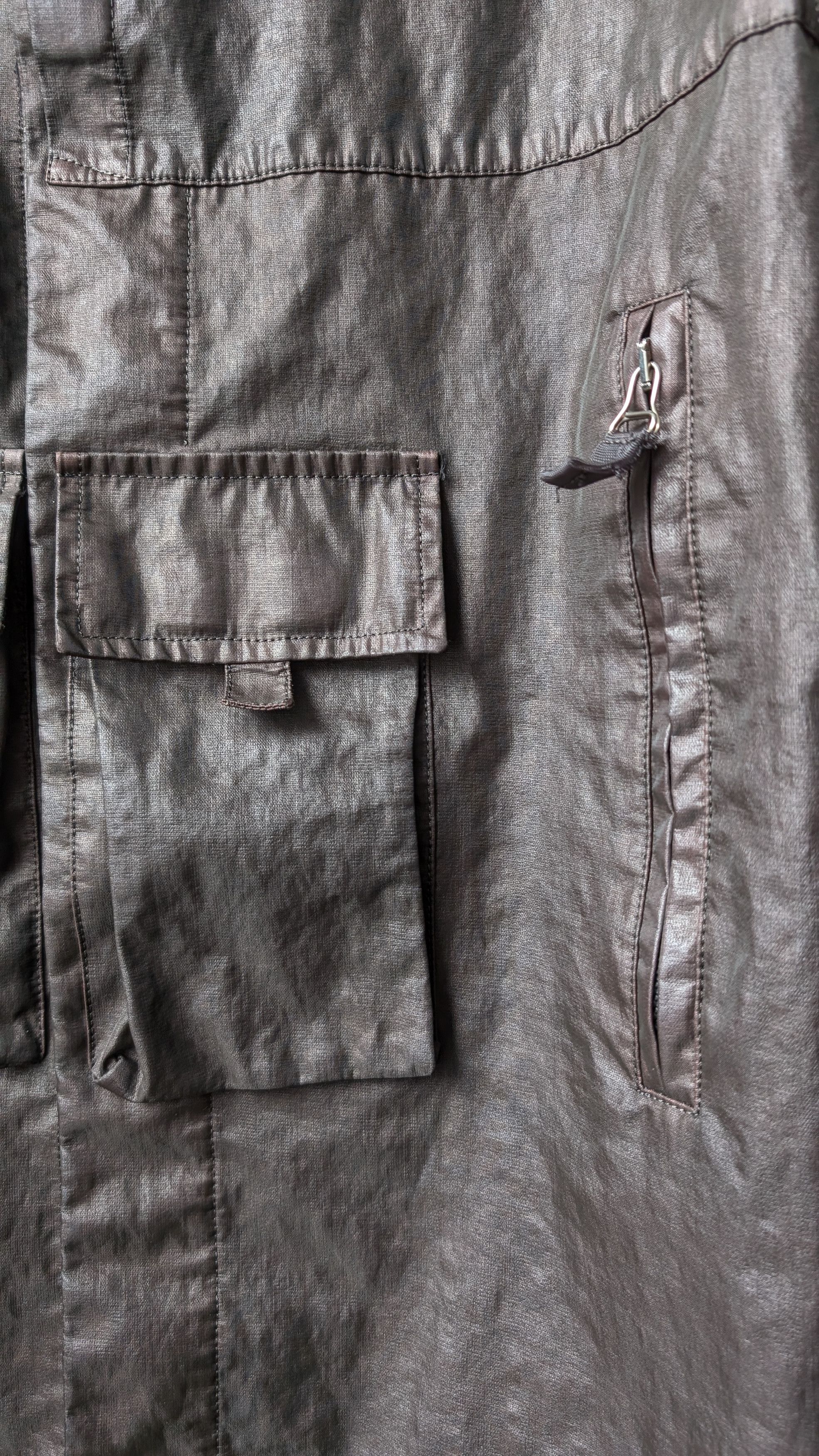 Avirex × Vintage PU-Coated Garment-Dyed Iridescent Jacket Size US M / EU 48-50 / 2 - 7 Thumbnail