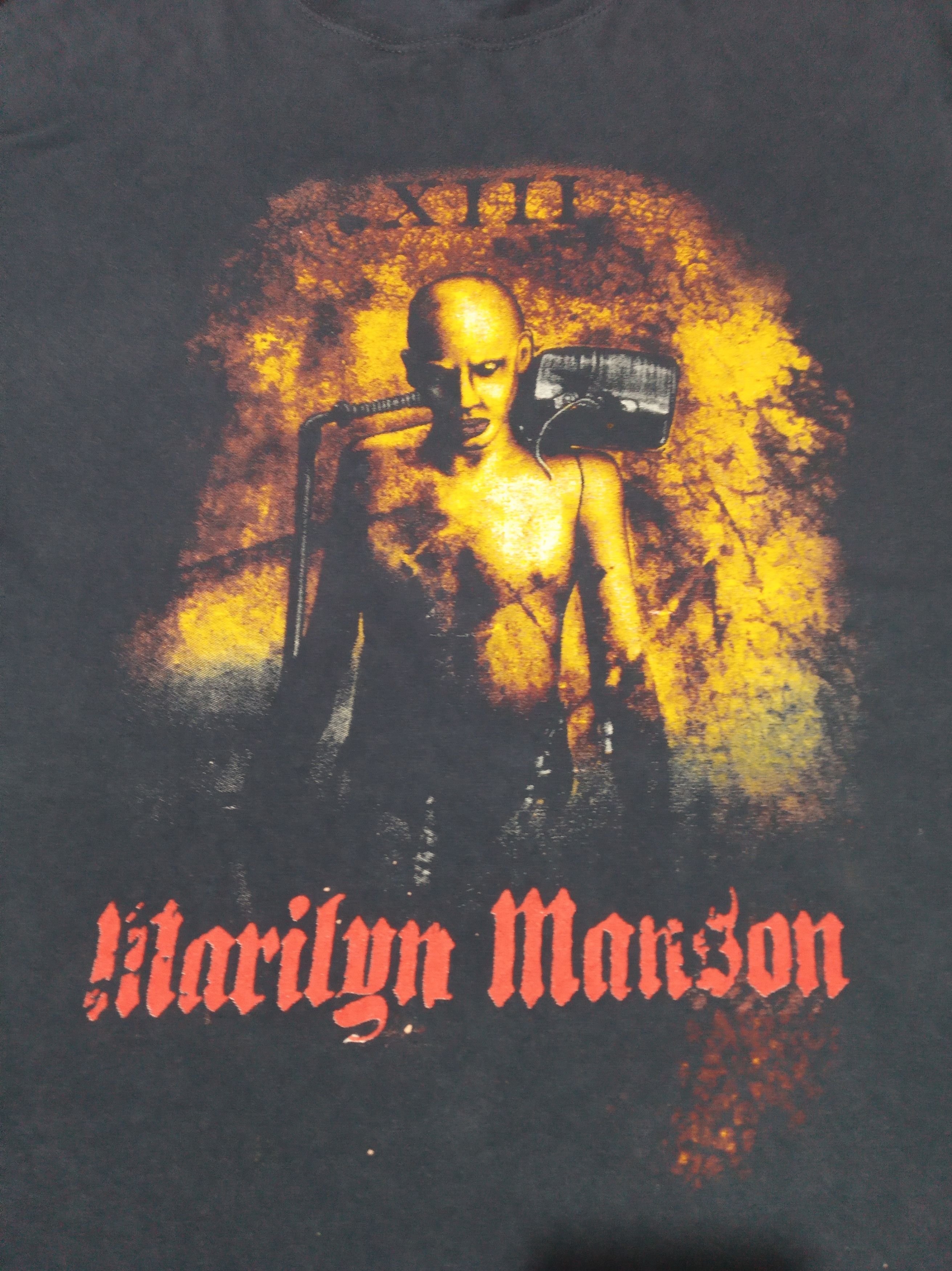 Band Tees Bootleg Marilyn Manson Size US XL / EU 56 / 4 - 2 Thumbnail