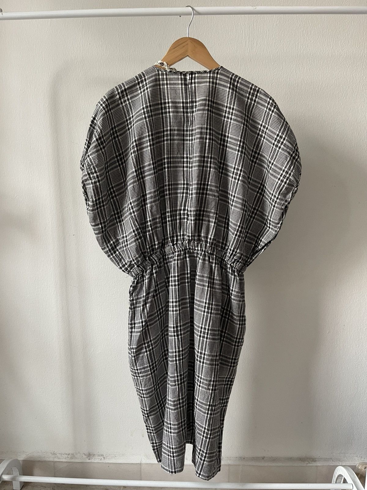 Comme des Garcons 80s Comme Des Garcons Plaid Dress Size L / US 10 / IT 46 - 2 Thumbnail