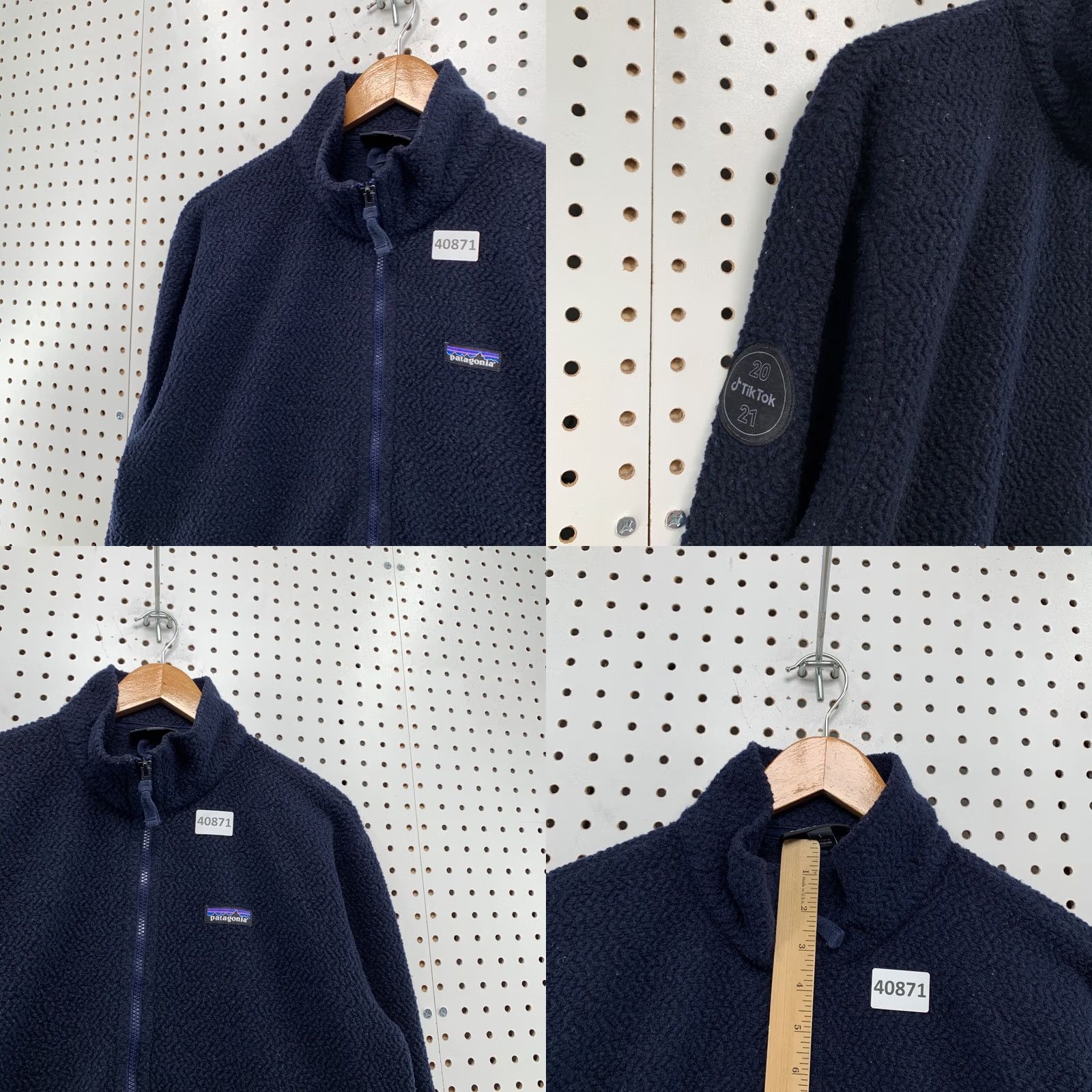 Patagonia Patagonia Jacket Mens Large Blue Zip Wool Blend Sherpa 2021 Tim Tok Size US L / EU 52-54 / 3 - 8 Thumbnail