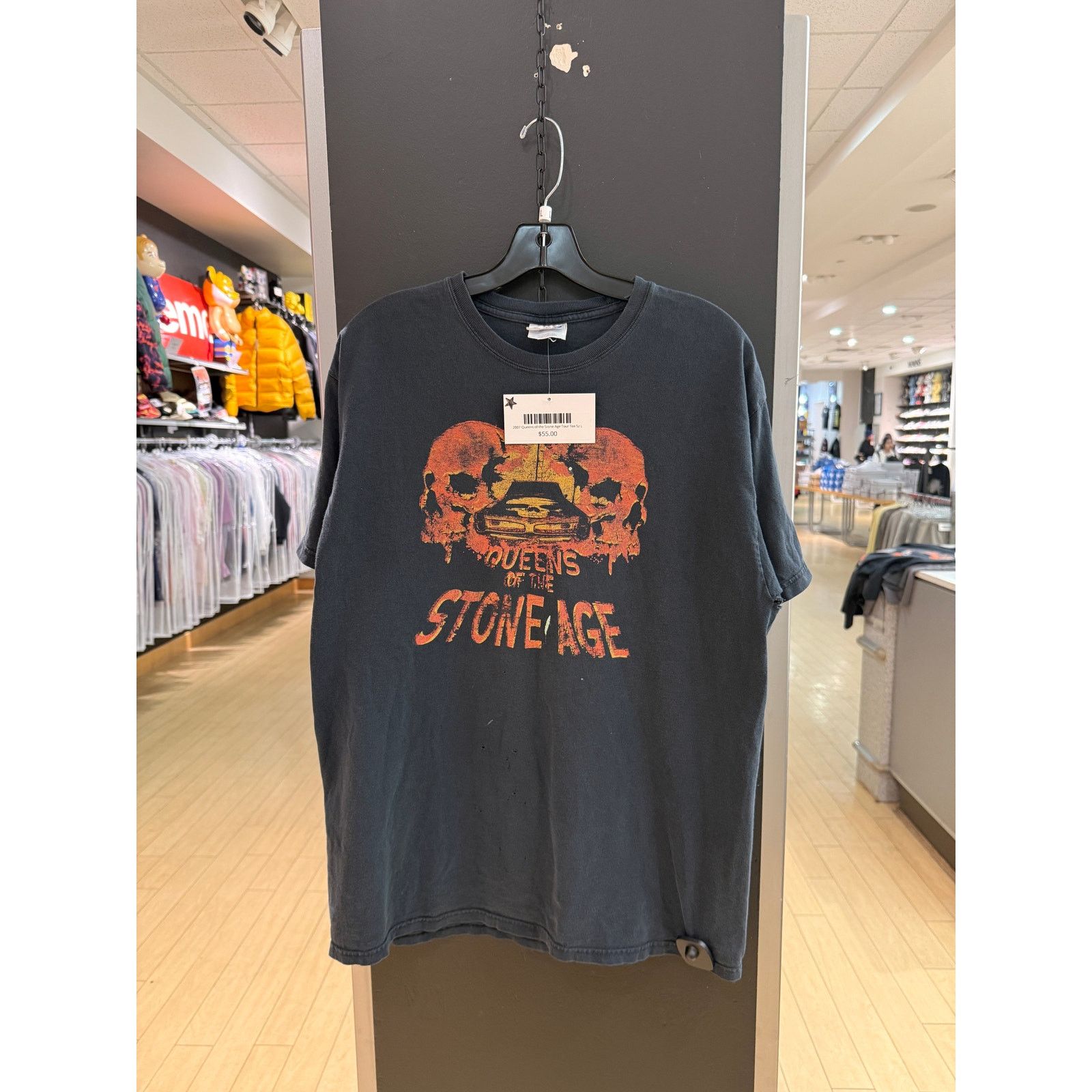 2007 Queens of the Stone Age Tour Y2K Vintage Band Tee Shirt