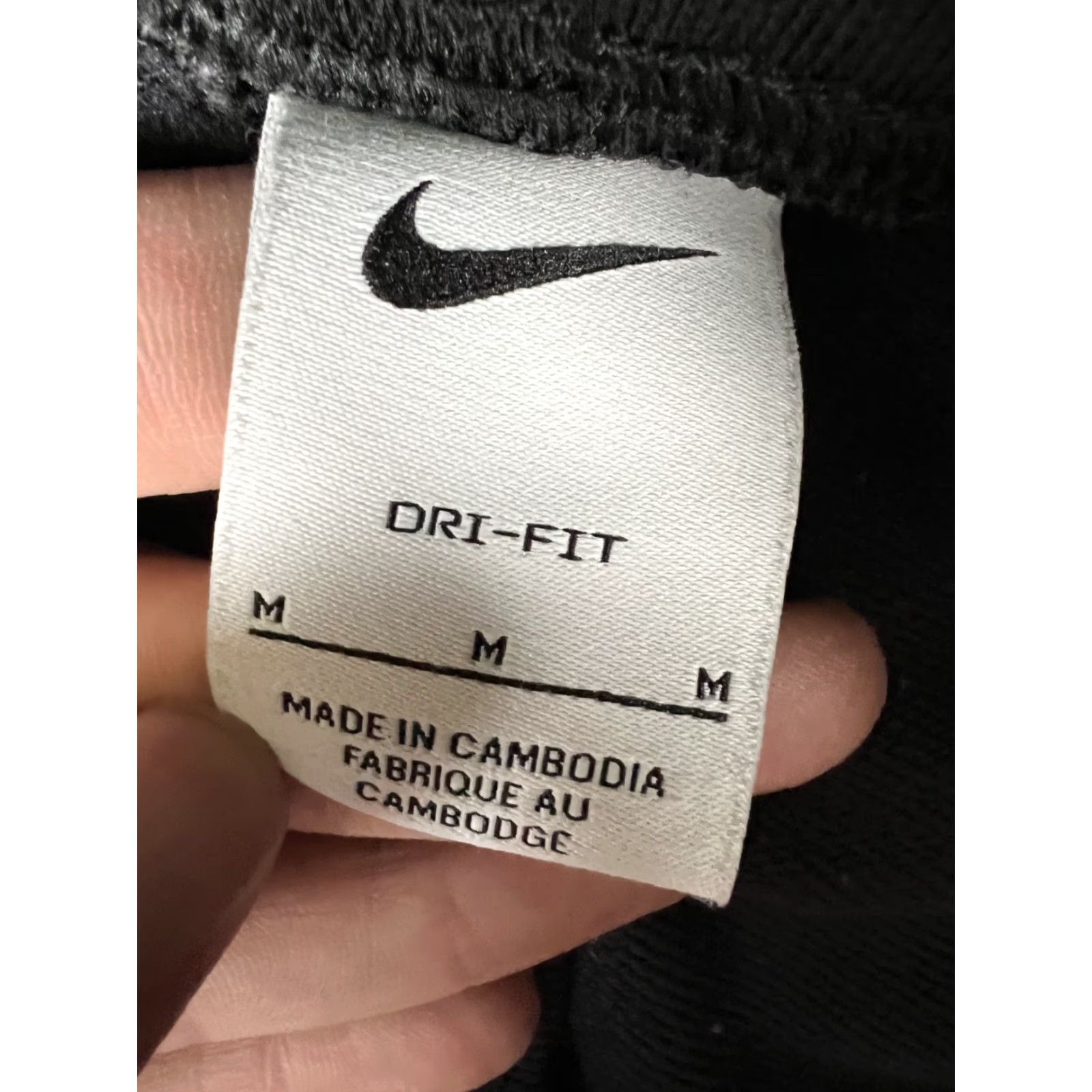 Nike Nike Dri Fit Jogger Pants Tapered Athletic Black Mens Medium Size US 31 - 6 Thumbnail