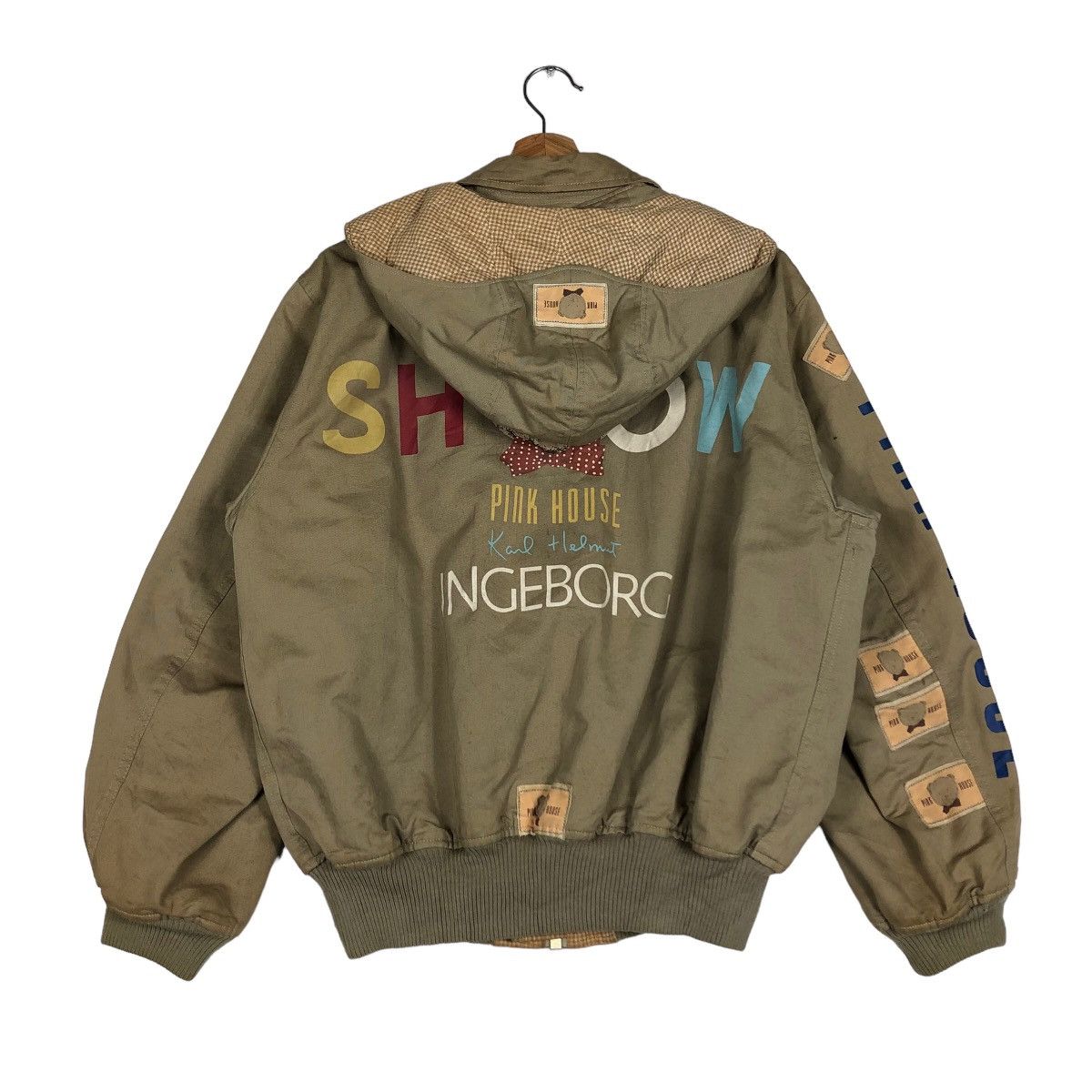 Japanese Brand 🔥90’s Riot Bomber Jacket Pink House Hysteric Glamour Japan Size US M / EU 48-50 / 2 - 1 Thumbnail