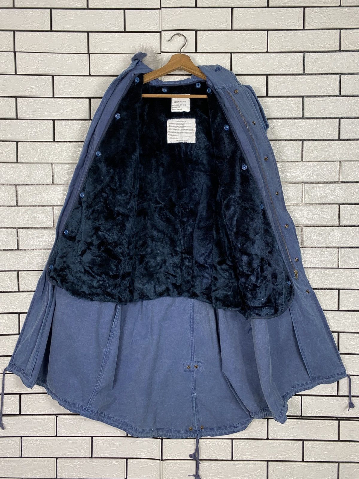 Japanese Brand Vintage Parka Jacket Military Faux Fur Hoodie Blanket Size US M / EU 48-50 / 2 - 15 Thumbnail