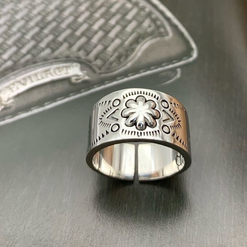 Jewelry New Design Jewelry Rings Open Size Chrome Ring (Size 7-13) Size ONE SIZE - 1 Thumbnail