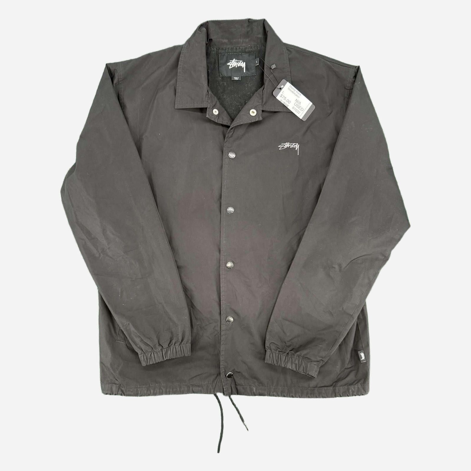 Stussy Stussy Black Windbreaker L Used Size US L / EU 52-54 / 3 - 1 Thumbnail