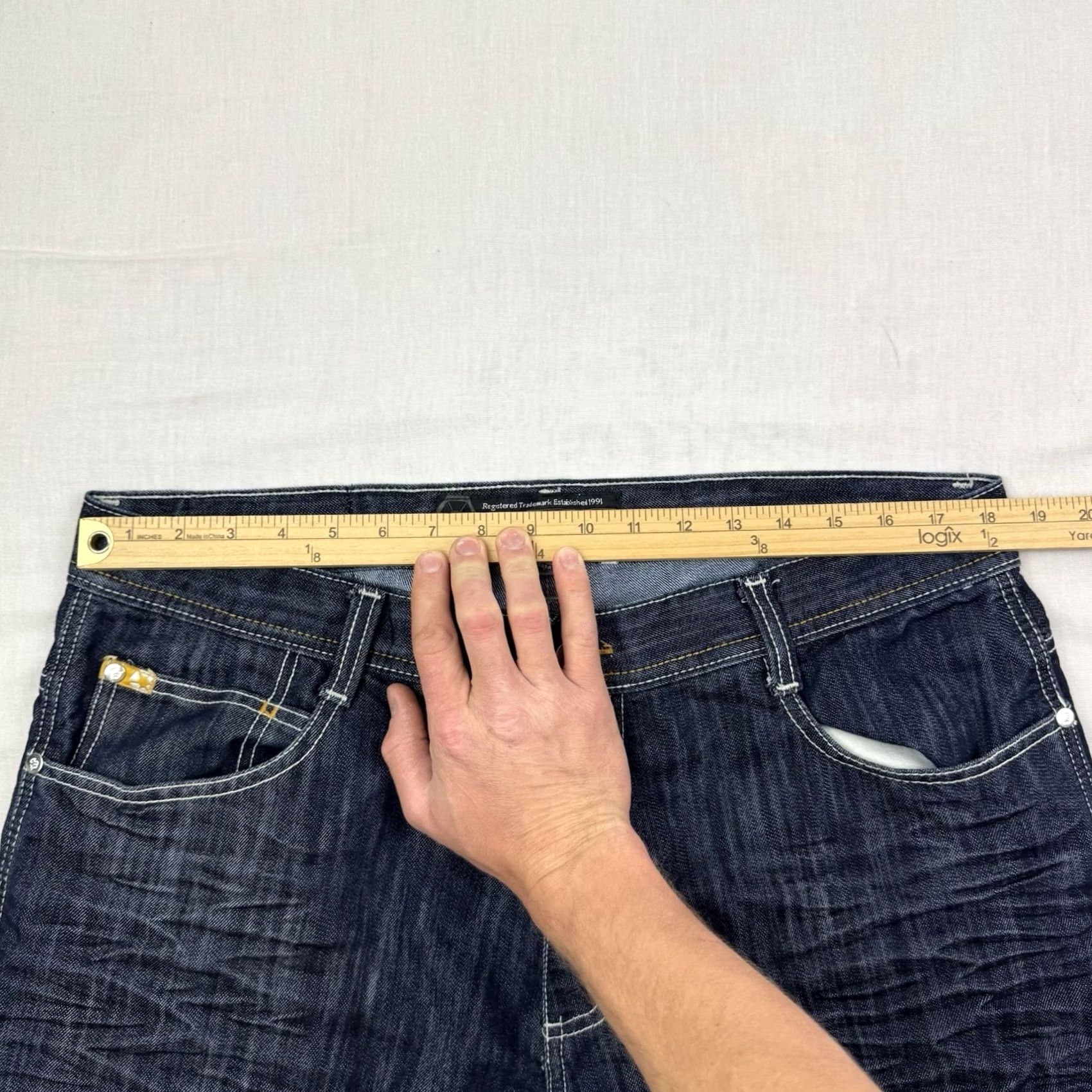 Southpole VINTAGE Southpole Jeans Adult 38x32 Relaxed Hip Hop Y2K Hipster Grunge 90s Skater Jeans Mens Blue Cotton Polyester Straight Zip 38" 90s Hip Hop Mens Size US 38 / EU 54 - 7 Thumbnail