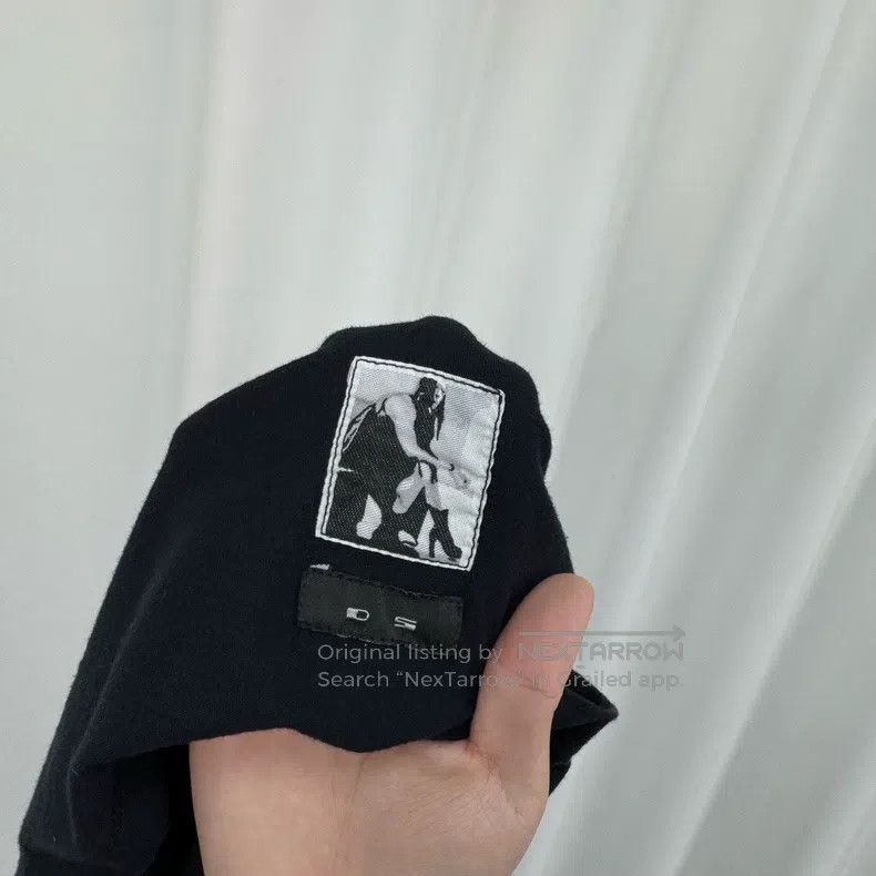 Rick Owens Rick Owens Black Long Cut Short Sleeve Size US XS / EU 42 / 0 - 5 Thumbnail