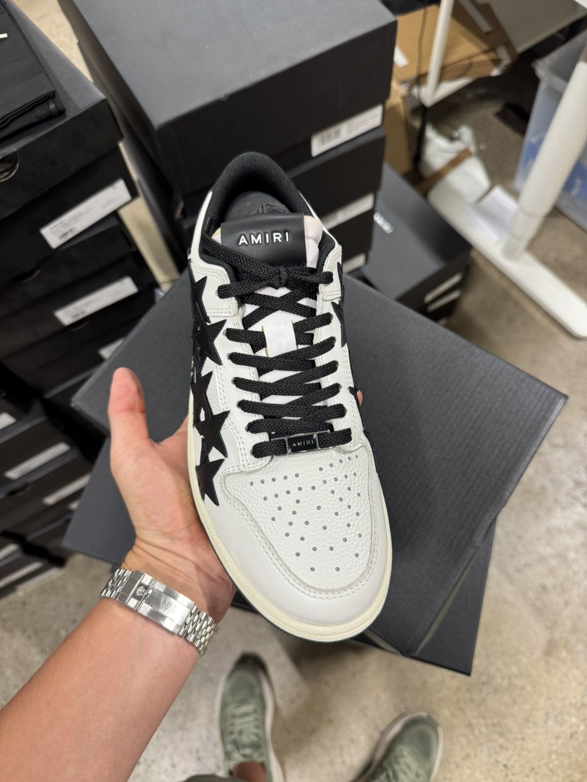 Amiri Amiri Skeleton Star Sneaker Low Top NEW 790$ Size US 7 / EU 40 - 4 Thumbnail