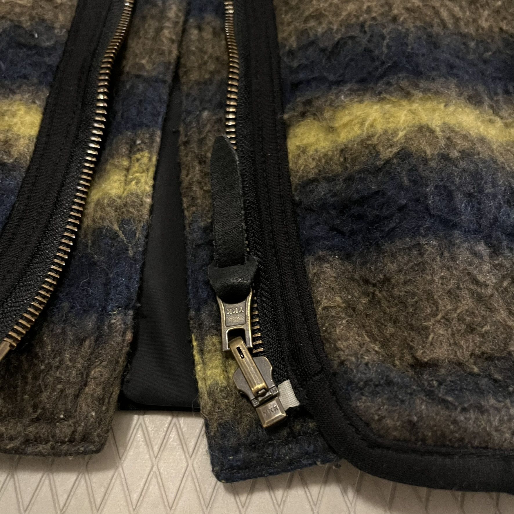 Kapital Kapital Reversible Striped Wool/Nylon Vest Size US S / EU 44-46 / 1 - 4 Thumbnail