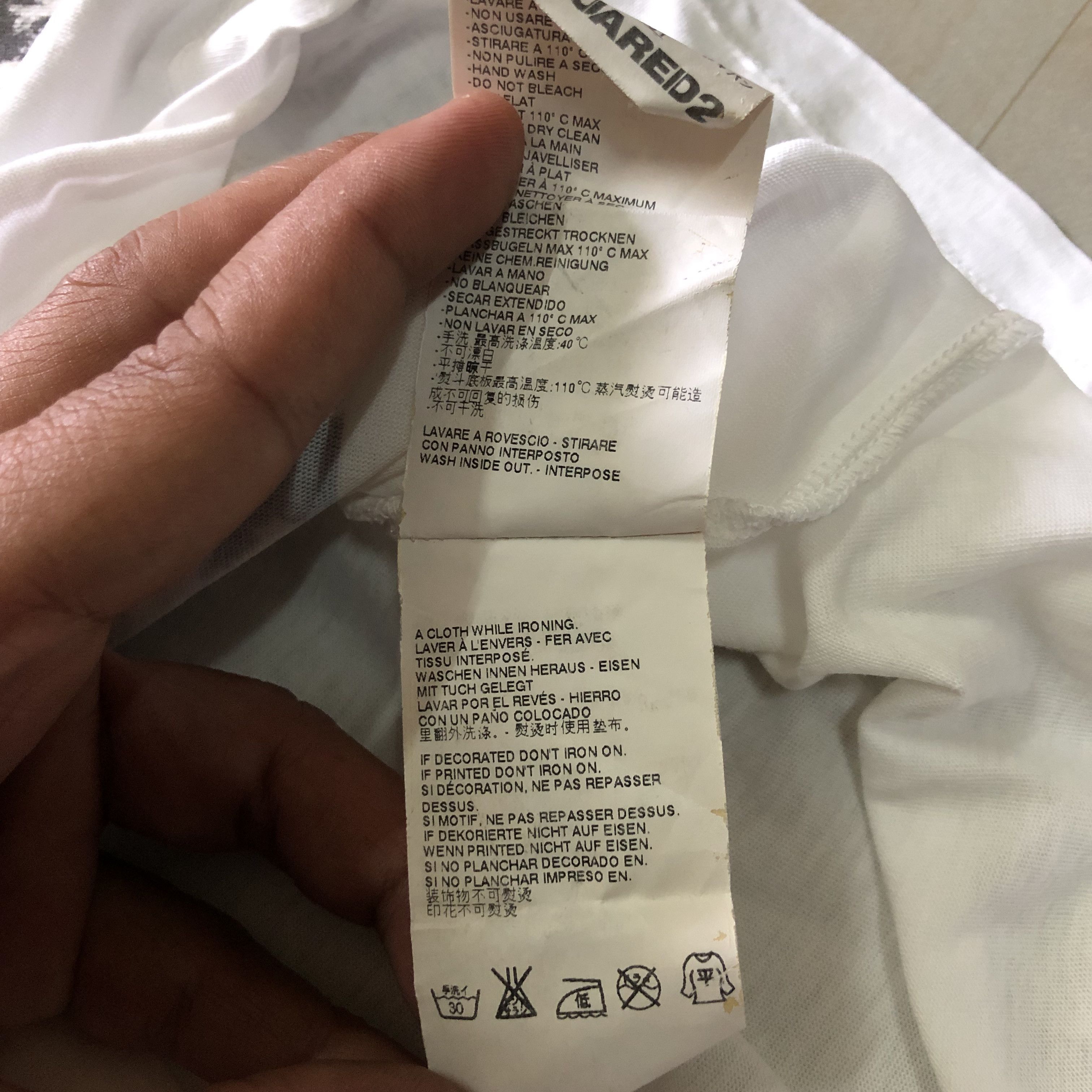 Dsquared2 Dsquared2 Graphic Tee Made in Italy Size US M / EU 48-50 / 2 - 5 Thumbnail