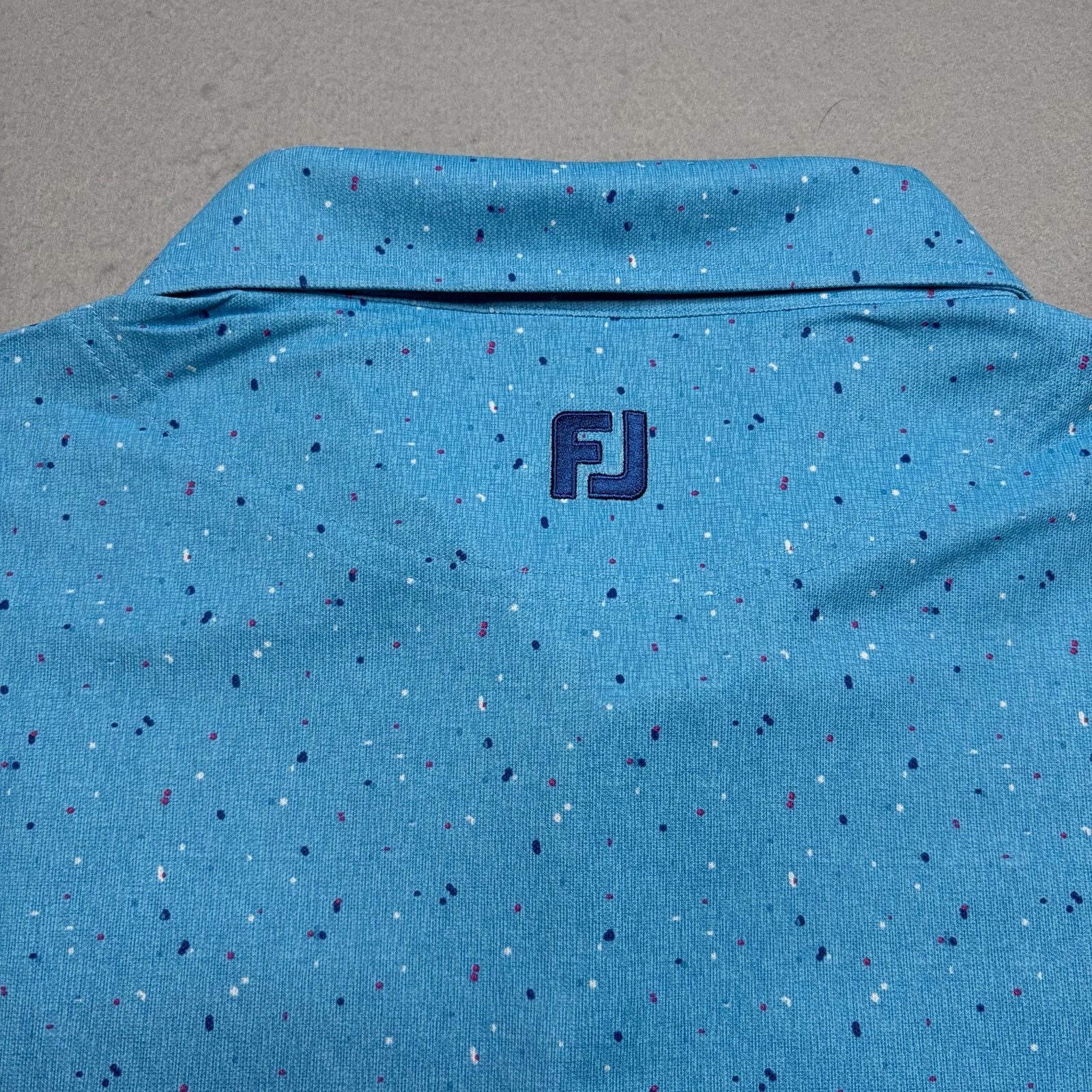 Footjoy FootJoy FJ Whitehawk Ranch Golf Polo Shirt Men’s XL Blue Size US XL / EU 56 / 4 - 8 Thumbnail