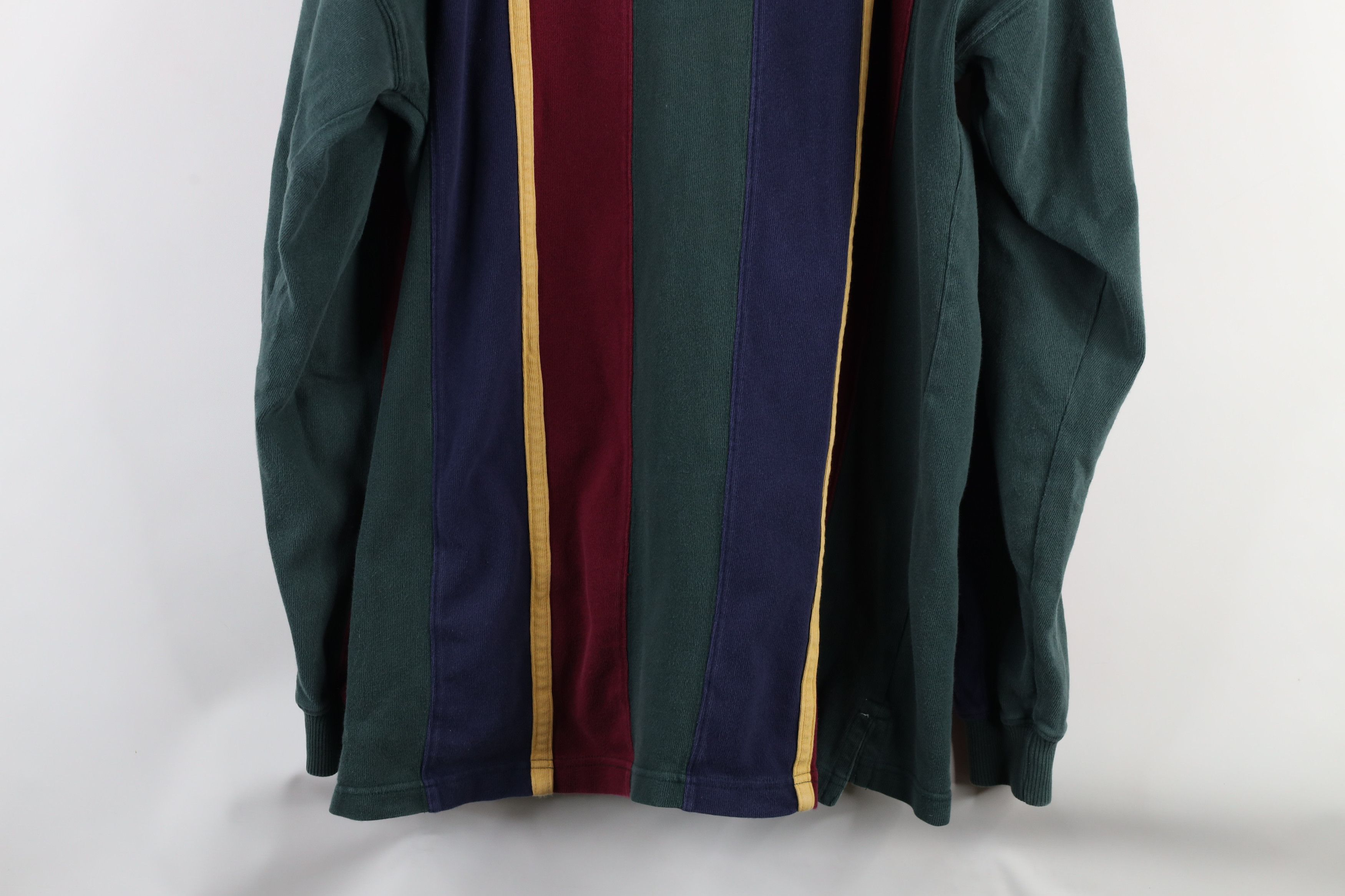 Vintage Vintage 90s Streetwear Heavyweight Long Sleeve Rugby Polo Size US XL / EU 56 / 4 - 11 Thumbnail
