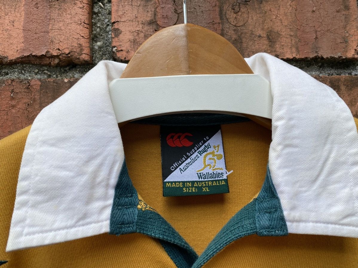 Canterbury of New Zealand vintage canterbury wallabies australia rugby Size US XL / EU 56 / 4 - 3 Thumbnail