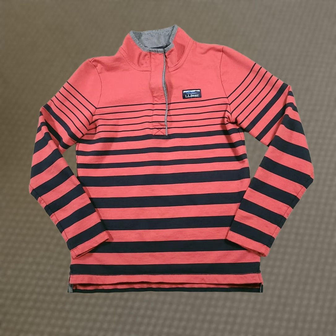 Vintage VINTAGE LL Bean Shirt Women's XS Pink Soft Cotton Rugby Henley Long Sleeve Size XS / US 0-2 / IT 36-38 - 1 Thumbnail