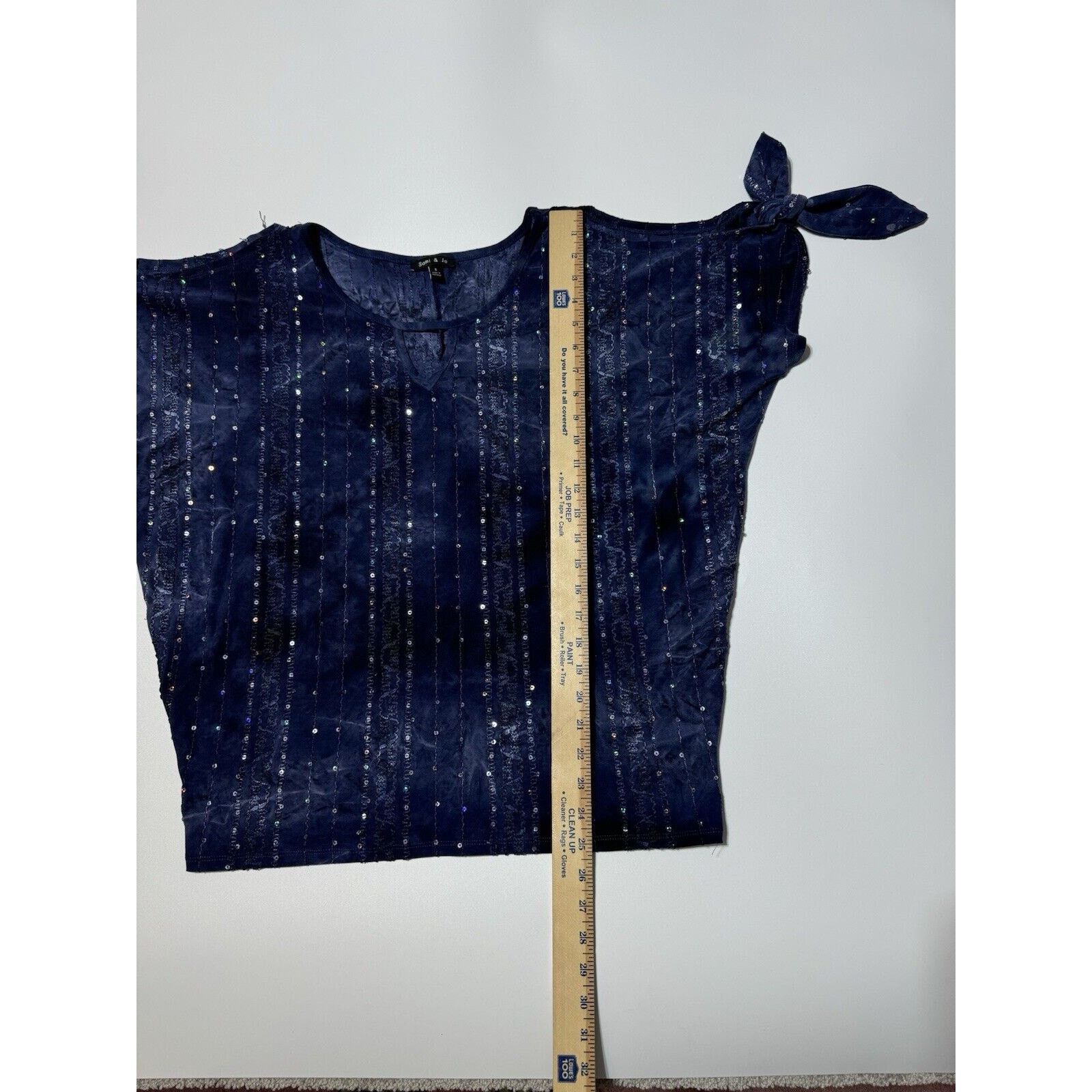 Other Y2k 2000s Sami & Jo Top S Sequins Ethereal Dark Fairy Grunge Size S / US 4 / IT 40 - 4 Thumbnail
