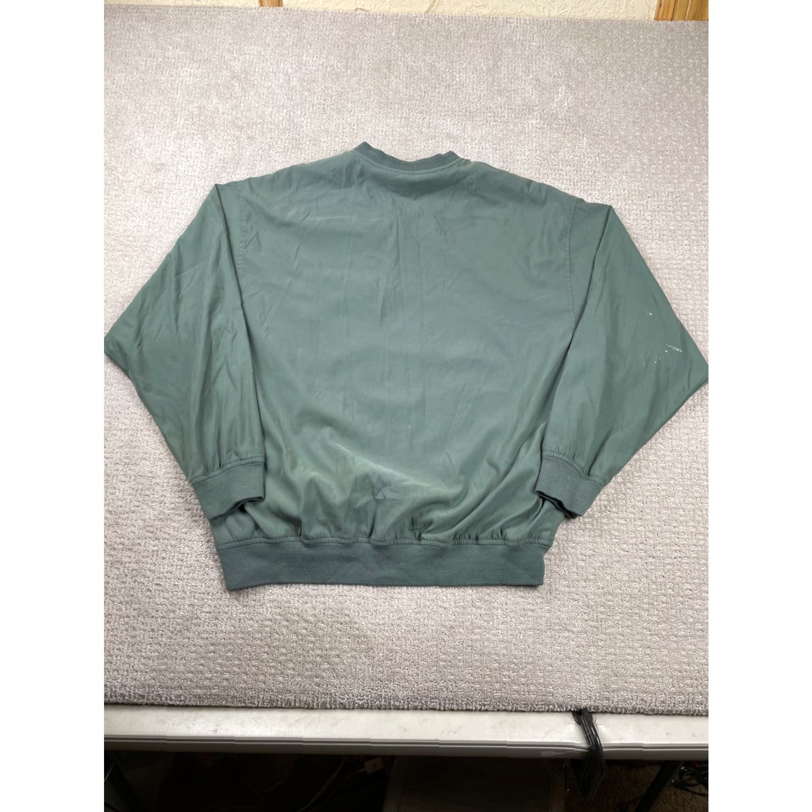 Eddie Bauer VINTAGE Eddie Bauer Golf Windbreaker Jacket Mens Large Green V Neck Pullover 90s Size US L / EU 52-54 / 3 - 6 Thumbnail