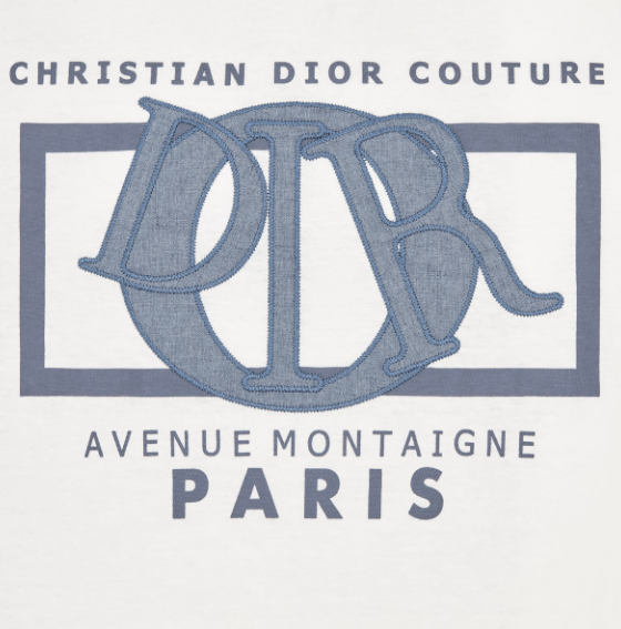 Dior o1w1db10525 493J64 Relaxed-Fit T-Shirt in White Size US M / EU 48-50 / 2 - 3 Thumbnail