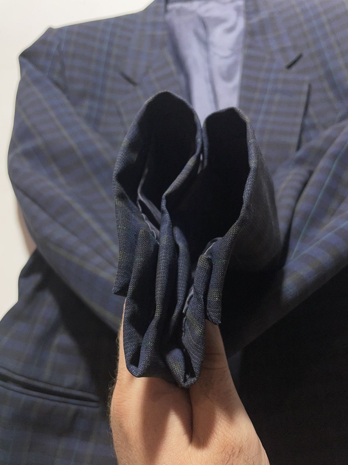 Ermenegildo Zegna Ermenergildo Zegna Plaid Blazer Size 54R - 8 Thumbnail