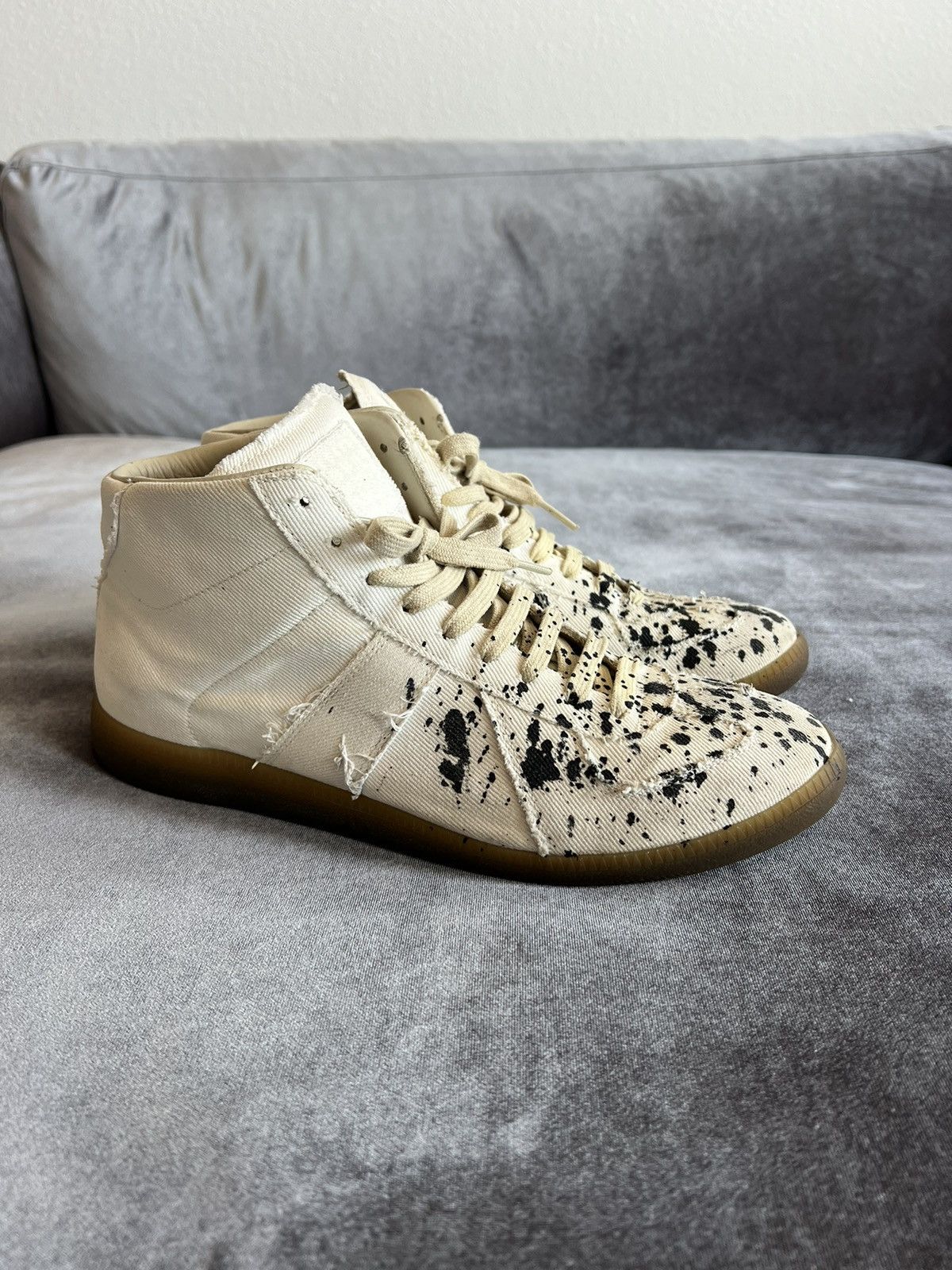 Maison Margiela Maison Martin Margiela Paint Splatter Size US 9 / EU 42 - 4 Thumbnail