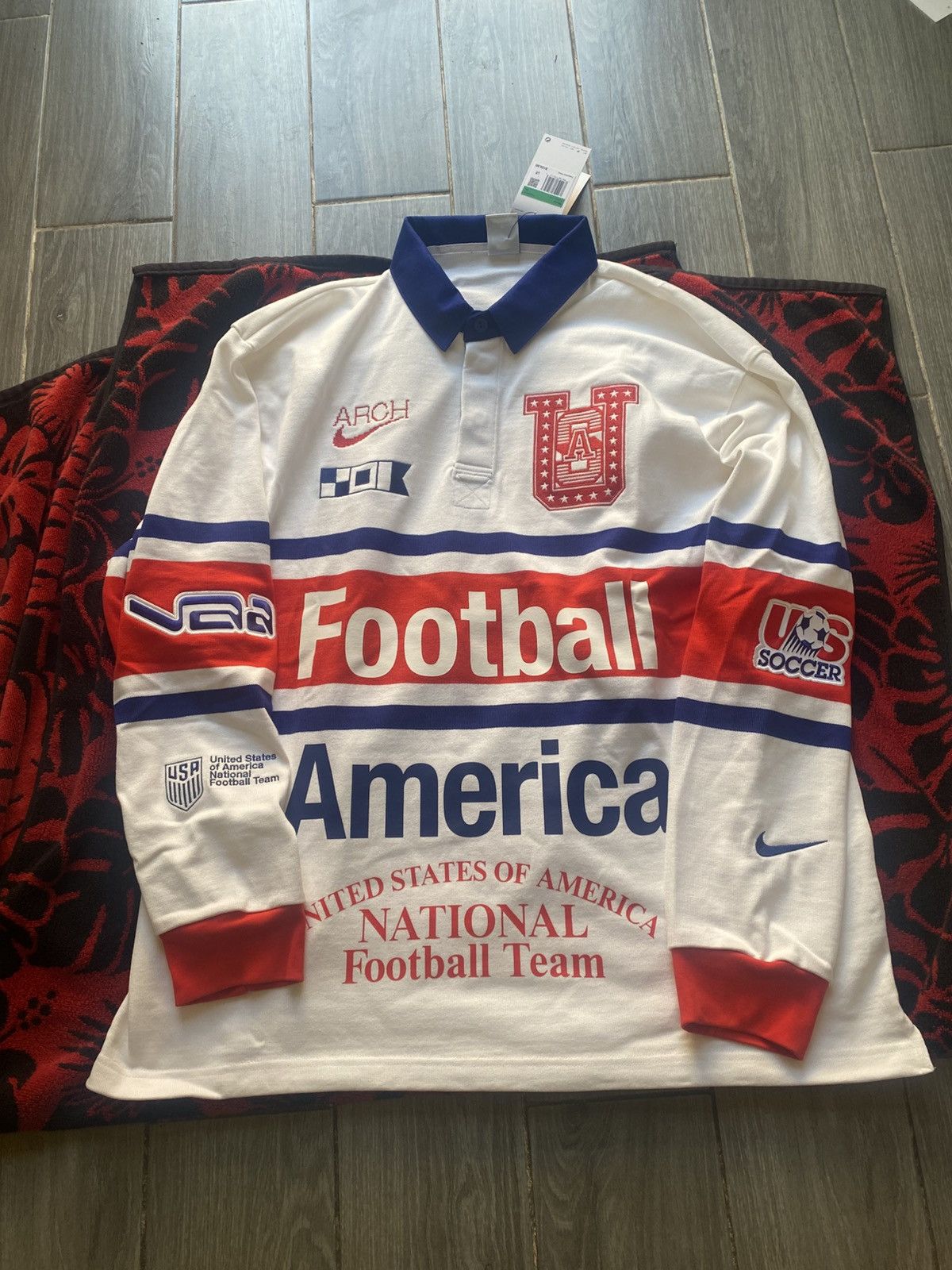 Nike Nike USMNT V.A.A. L/S Rugby Top (Soccer) Medium Size US M / EU 48-50 / 2 - 1 Thumbnail