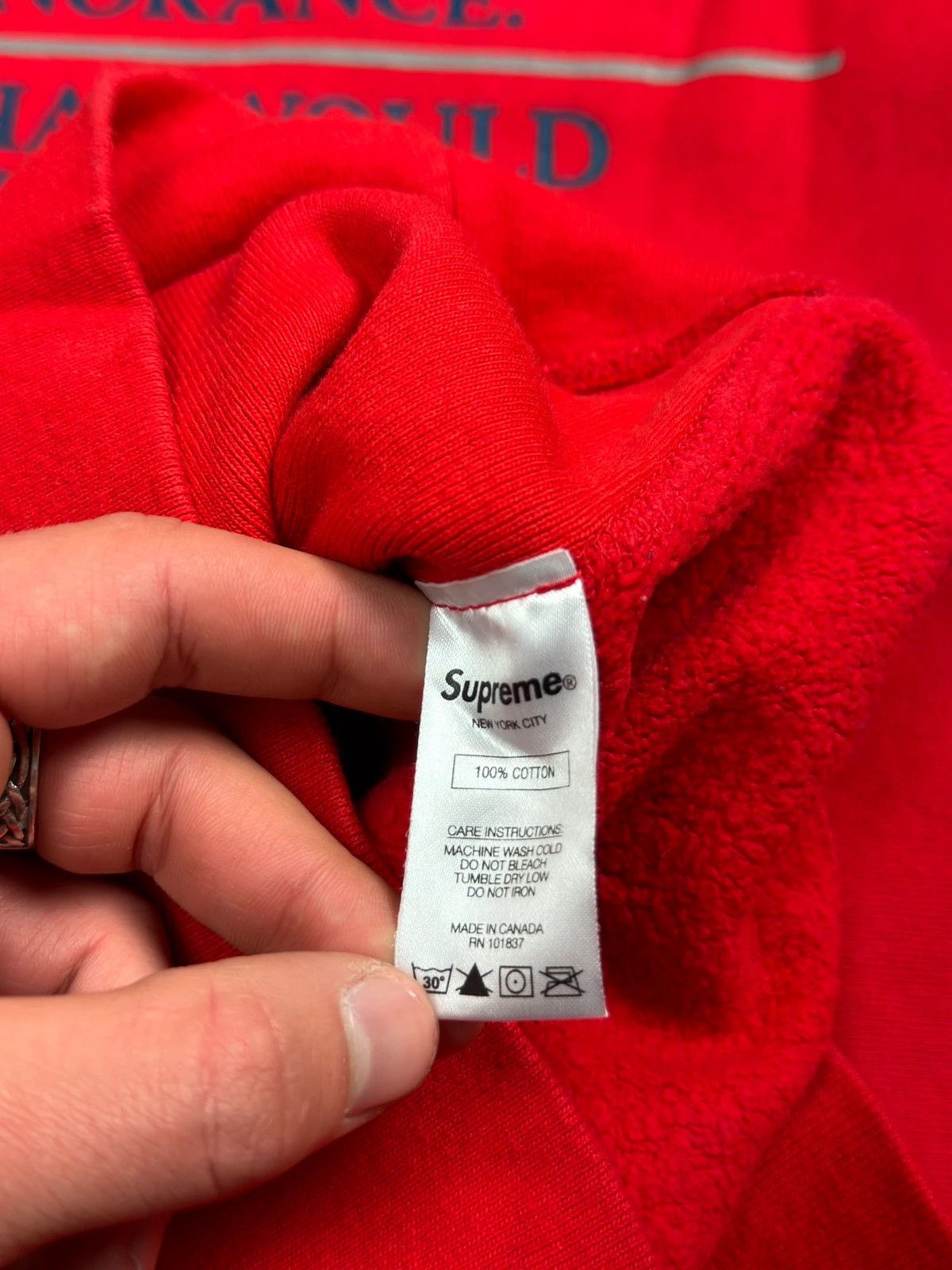 Supreme Supreme Know Thyself SS19 hoodie Size US M / EU 48-50 / 2 - 9 Thumbnail