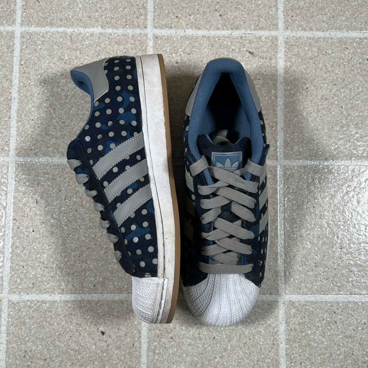 Adidas Adidas Superstar 2 Dot Camo Pack Men sz 7.5 Navy Blue/Gray Size US 7.5 / EU 40-41 - 3 Thumbnail