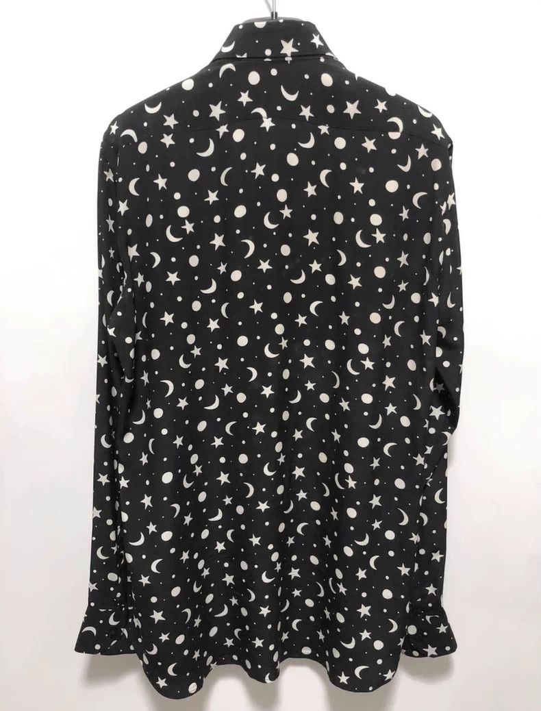 Saint Laurent Paris Saint Laurent Paris 16 FW Black and White Full Print Mulber Size US XXS / EU 40 - 2 Thumbnail