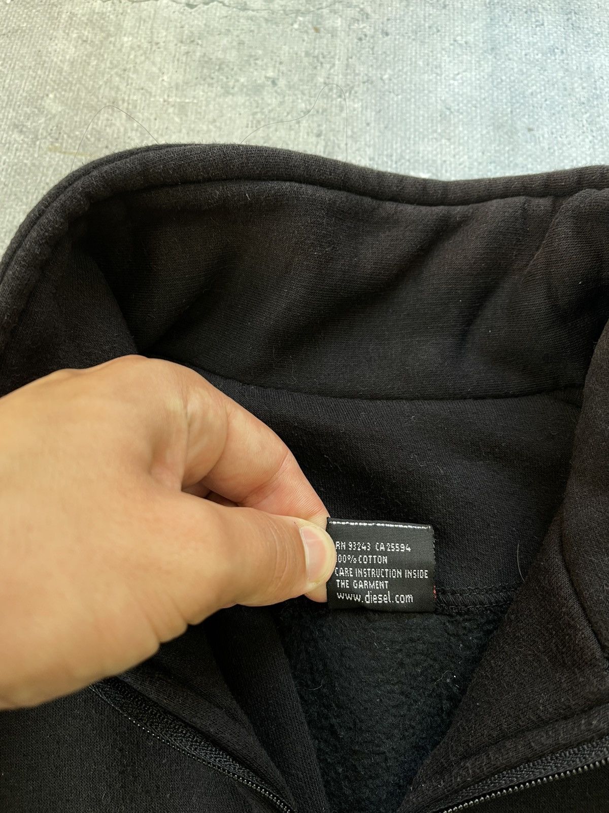 Other Vintage Diesel Zip Sweatshirt Y2k Size US L / EU 52-54 / 3 - 4 Thumbnail