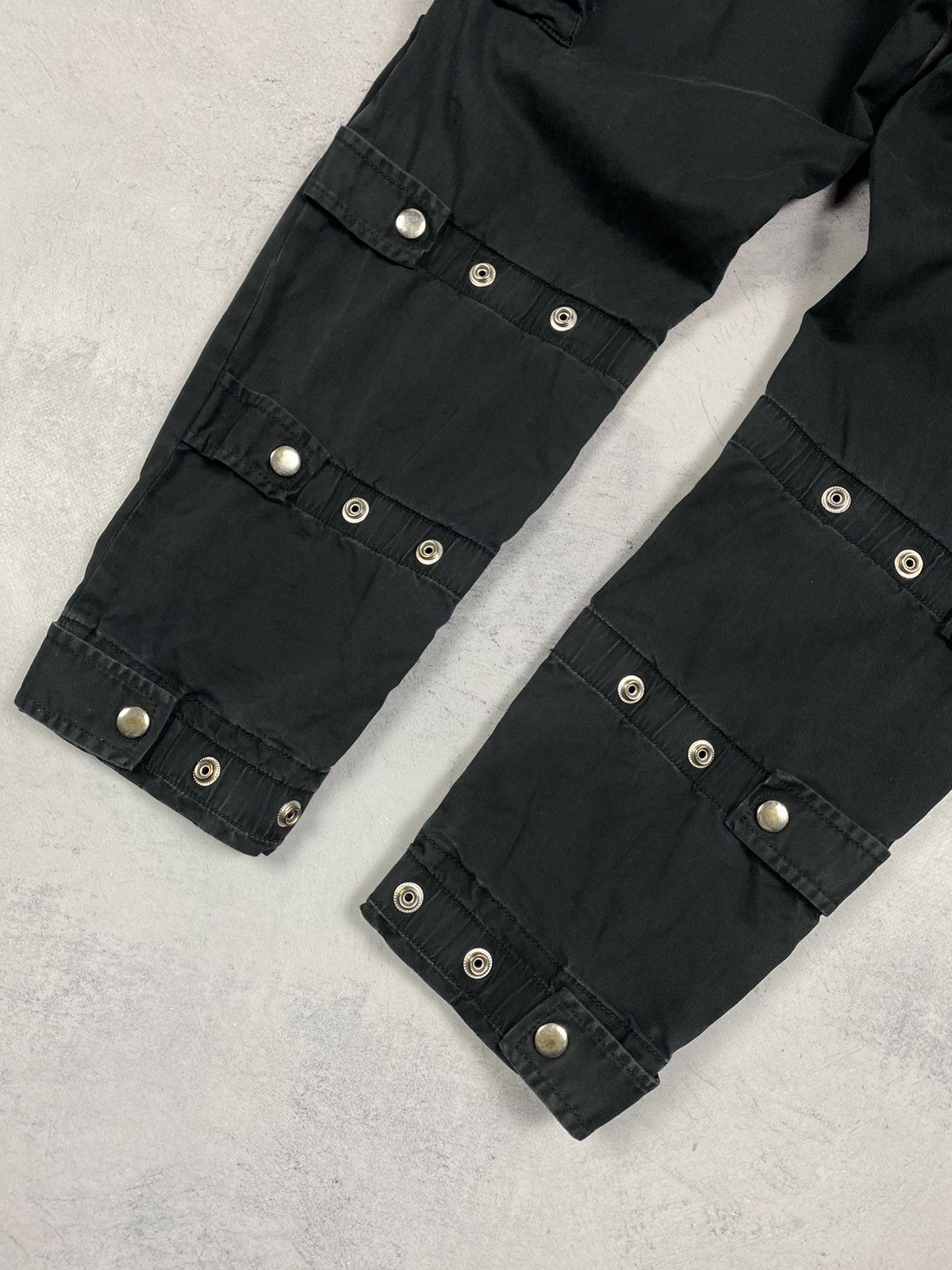 Diesel Diesel Gothic Punk Streetwear Loose Fit Avant-Garde Pants Size US 30 / EU 46 - 13 Thumbnail