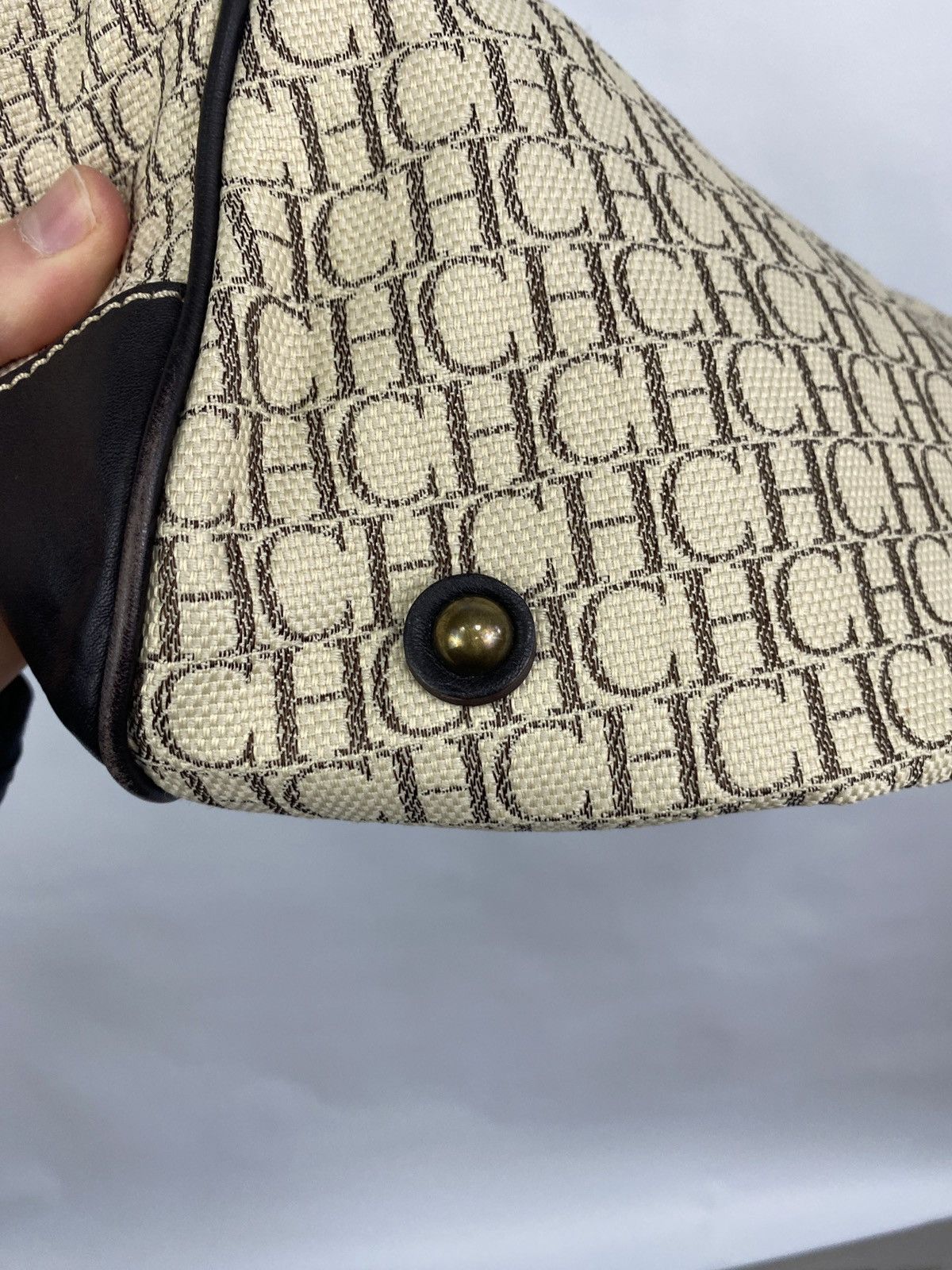 Carolina Herrera 🇪🇸 Vintage 90s Carolina Herrera Rare Bag Retro Hype Y2K Size ONE SIZE - 14 Thumbnail