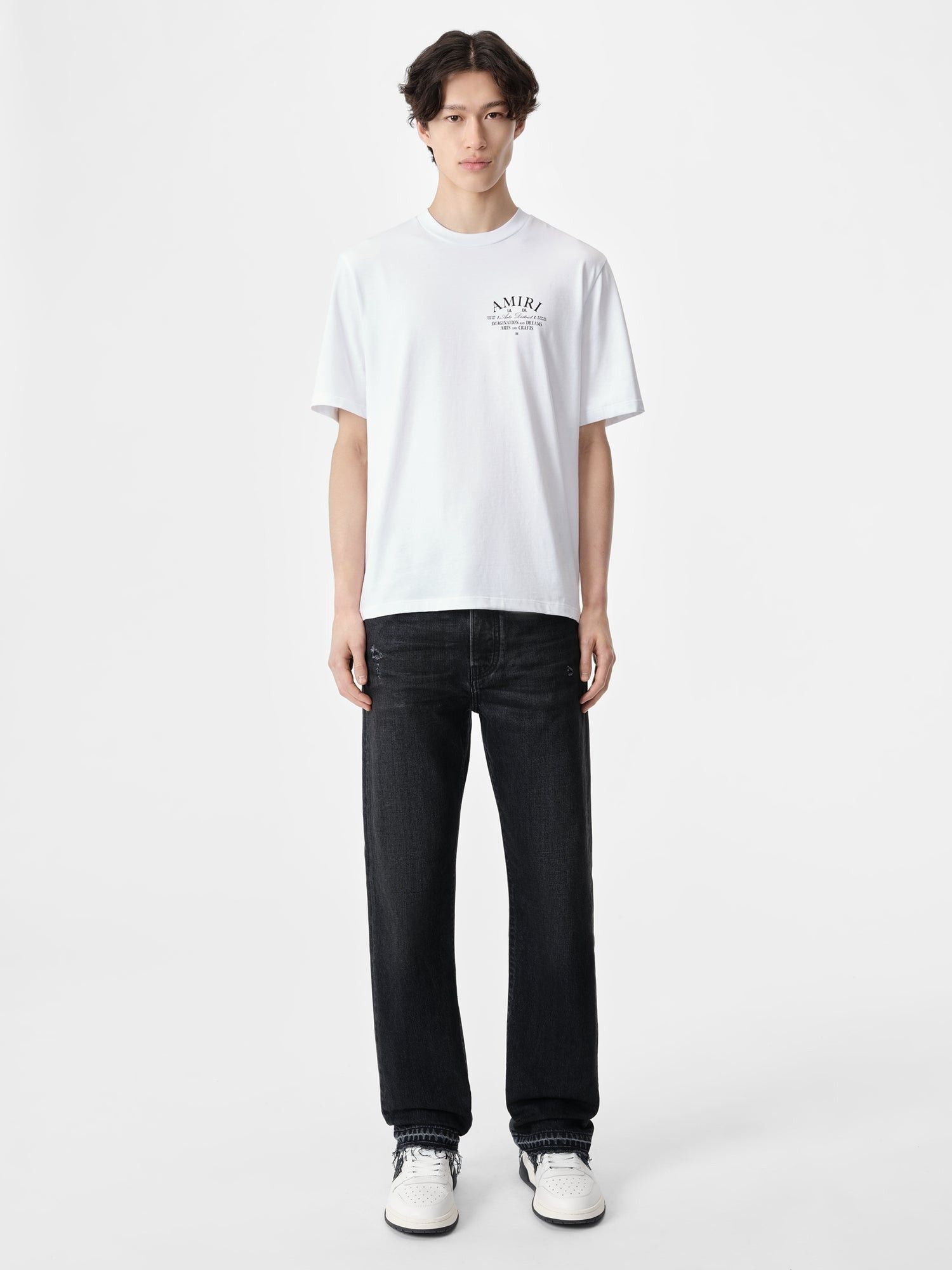 Amiri o1orln0426 Arts District T-Shirt in White Size US S / EU 44-46 / 1 - 2 Thumbnail