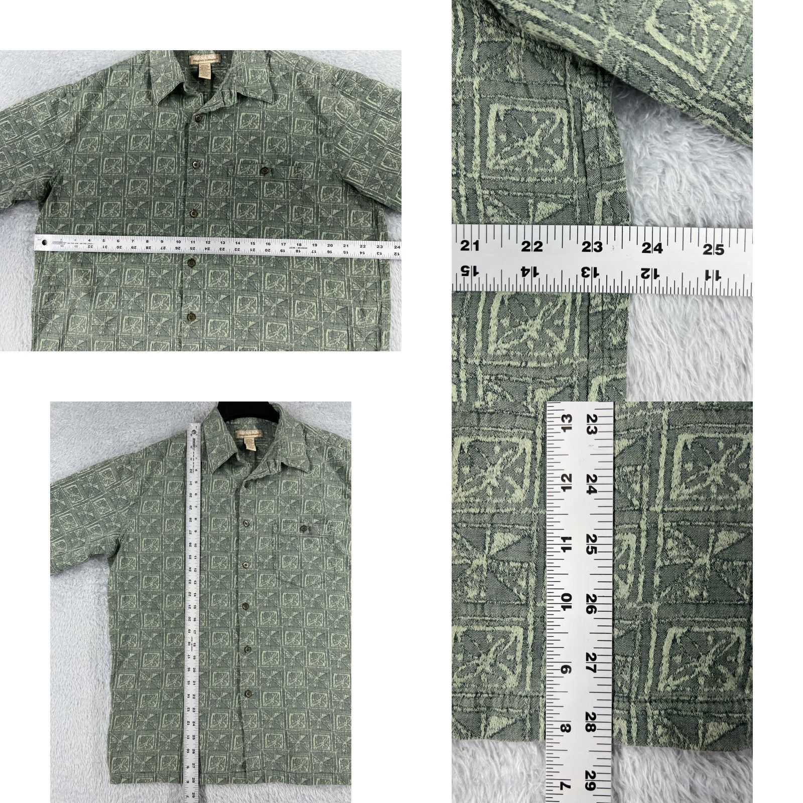 Vintage VINTAGE Kai Nani Shirt Hawaiian Shirt XL Green Floral 90s Aloha Button-Up Mens Size US XL / EU 56 / 4 - 8 Thumbnail
