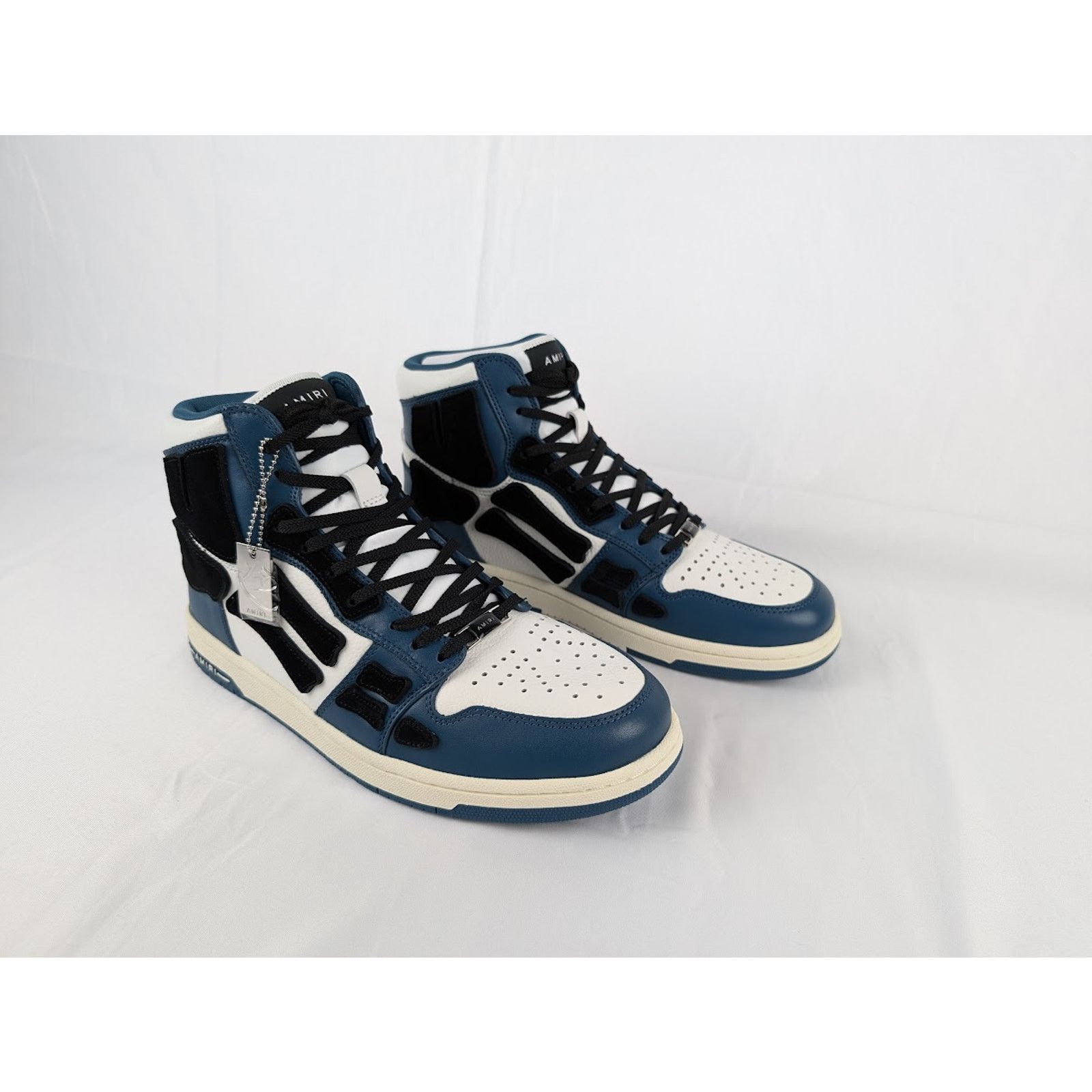Amiri o1rshd1 Skel top hi / Skeleton high top Sneakers Multicolor Size US 12 / EU 45 - 9 Thumbnail