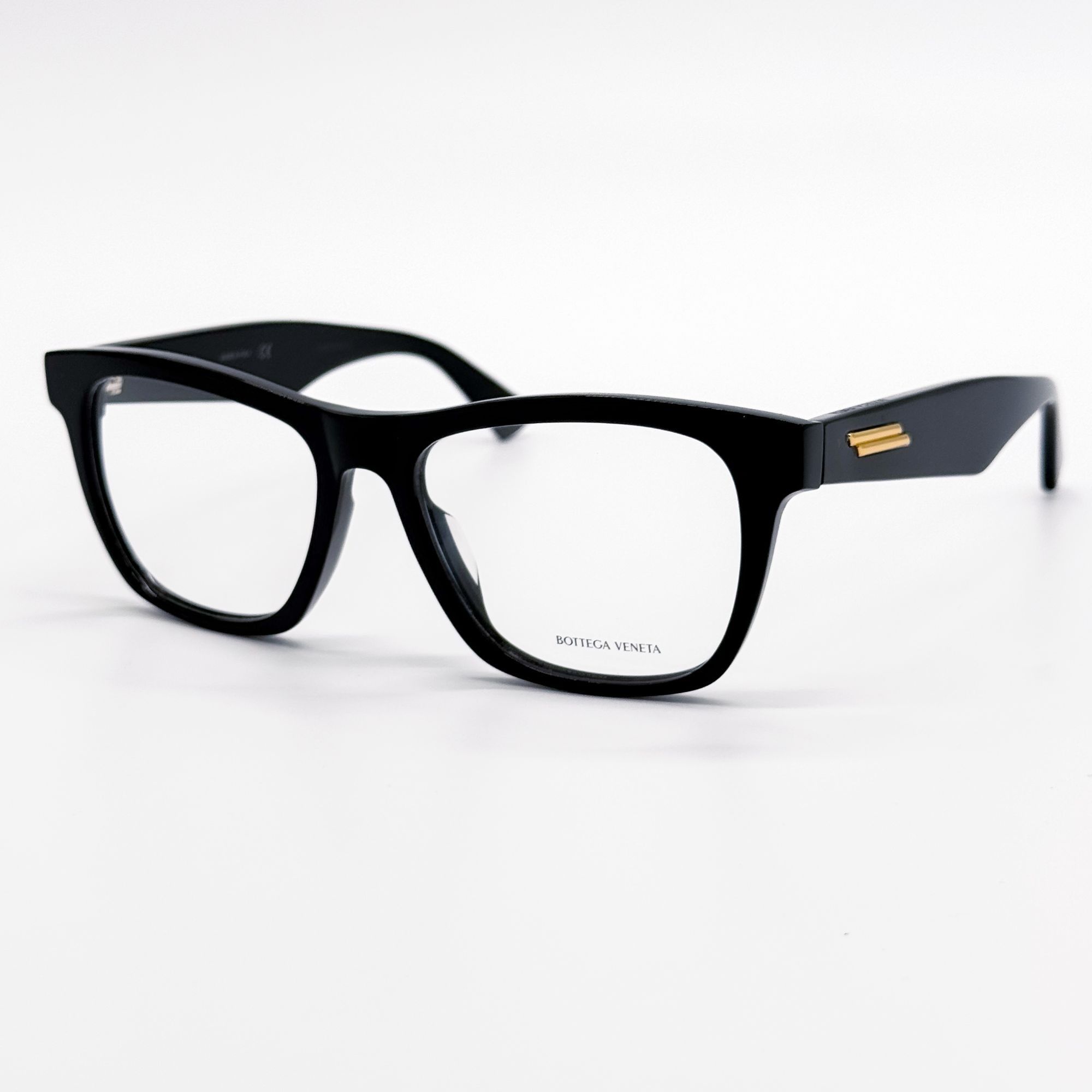 Bottega Veneta NEW BOTTEGA VENETA EYEGLASSES BV1120OA 001 BLACK SQUARE WOME Size ONE SIZE - 2 Thumbnail