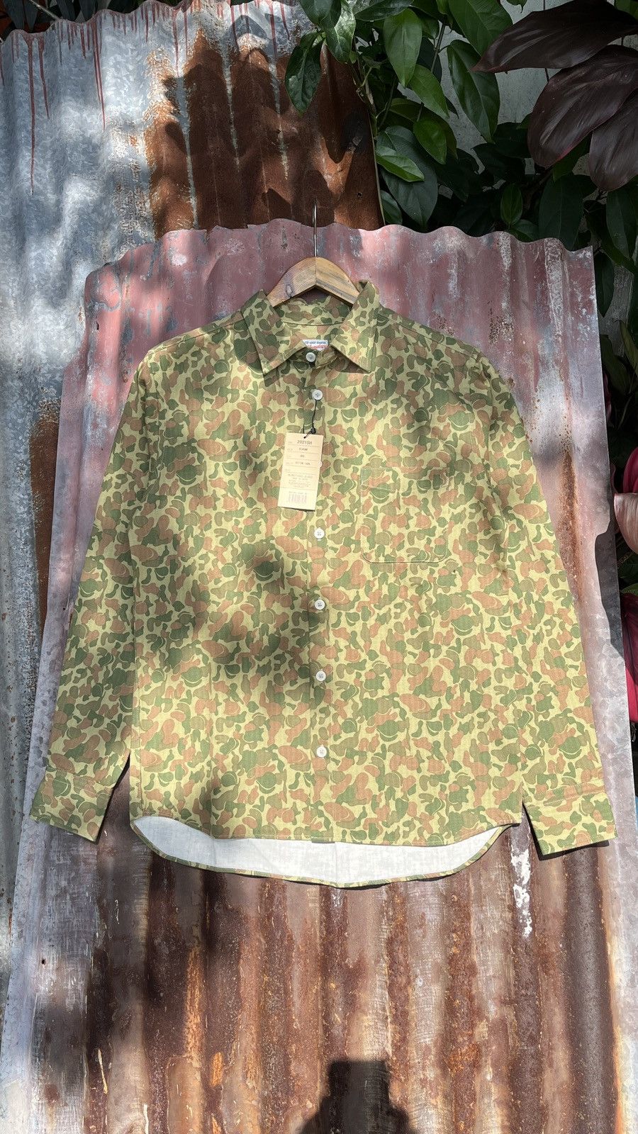 Momotaro Jeans Momotaro Frog skin Camouflage Shirt Size US M / EU 48-50 / 2 - 1 Thumbnail
