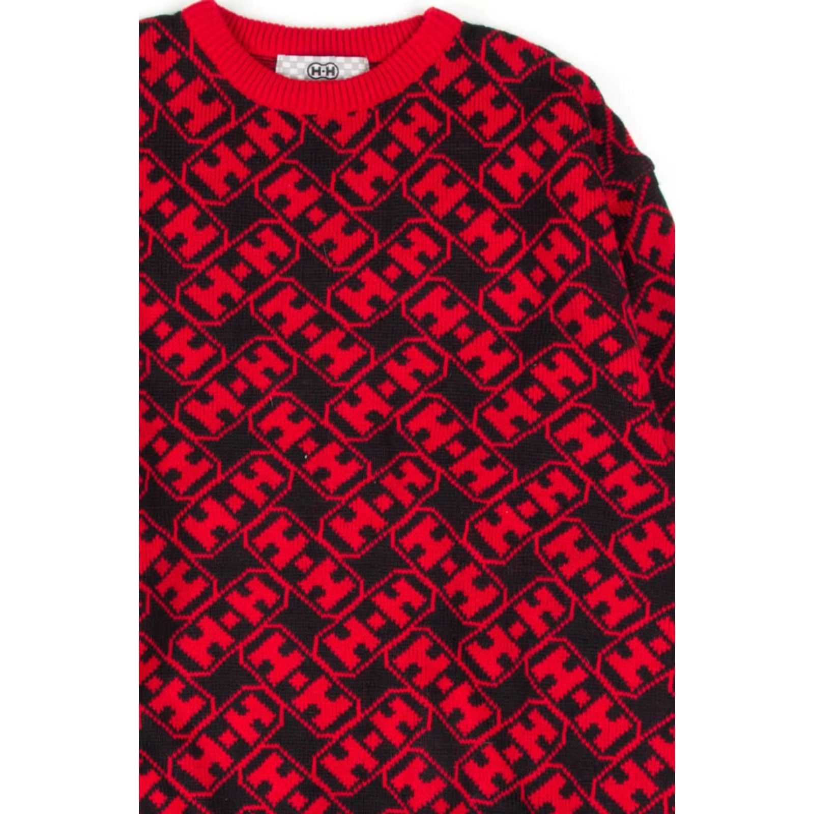Vintage VINTAGE 80s Sweater H-H XX-Large Acrylic Women's Mens Ragstock 1954 27 Chest 32 Length Size XXL / US 16-18 / IT 52-54 - 2 Thumbnail