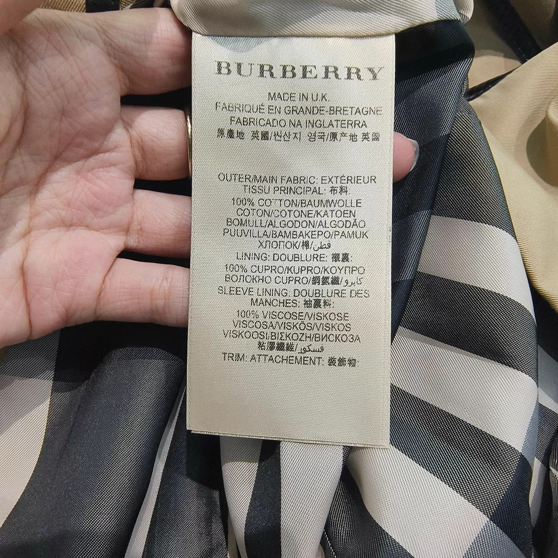 Burberry Burberry 99 New Trench Coat UK8/S Size M / US 6-8 / IT 42-44 - 5 Thumbnail