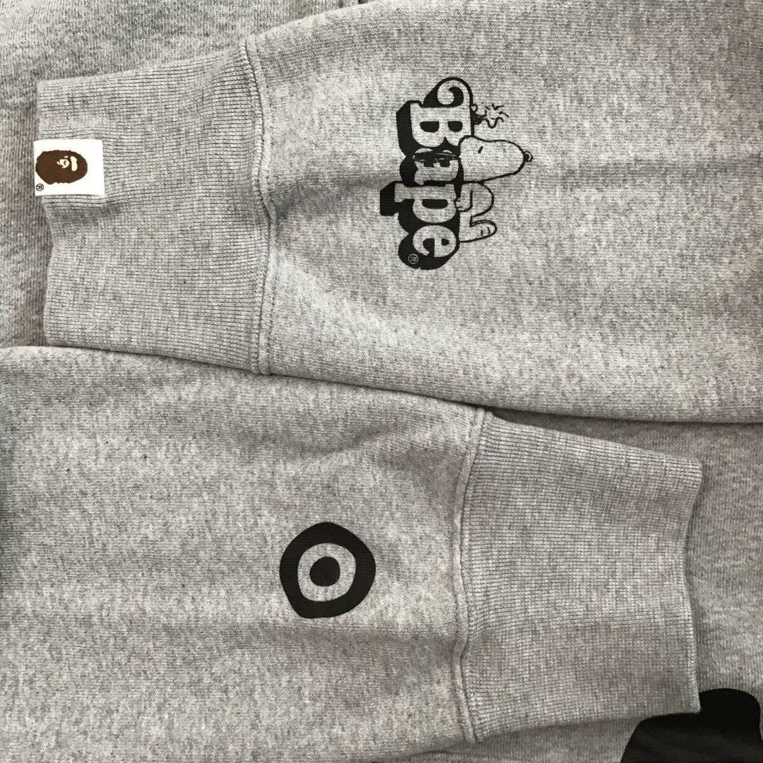 Bape BAPE × Peanuts Snoopy shark full zip hoodie a bathing ape Size US L / EU 52-54 / 3 - 6 Thumbnail