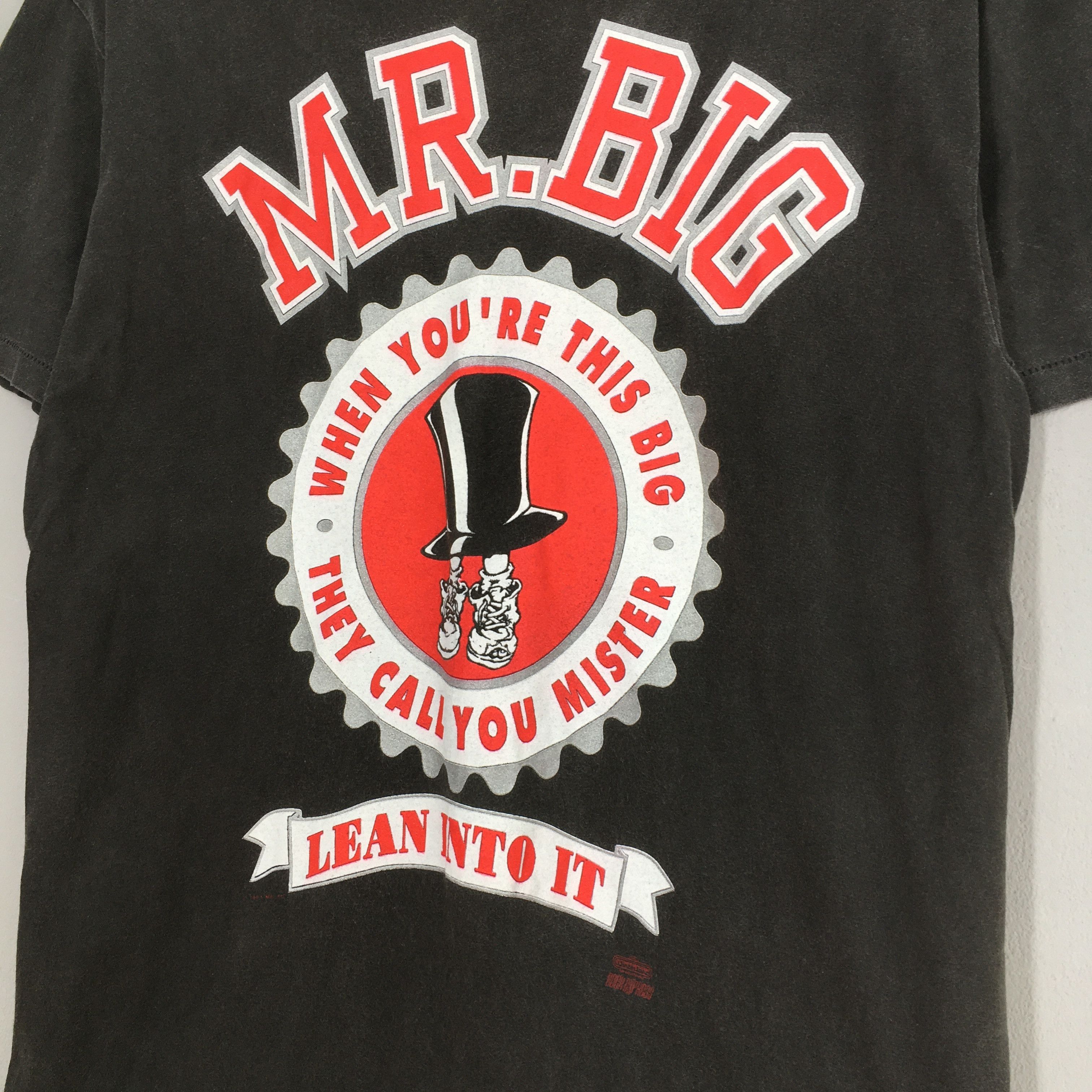 Band Tees Vintage MR BIG Band Lean Into It Tshirt Small Size US S / EU 44-46 / 1 - 4 Thumbnail