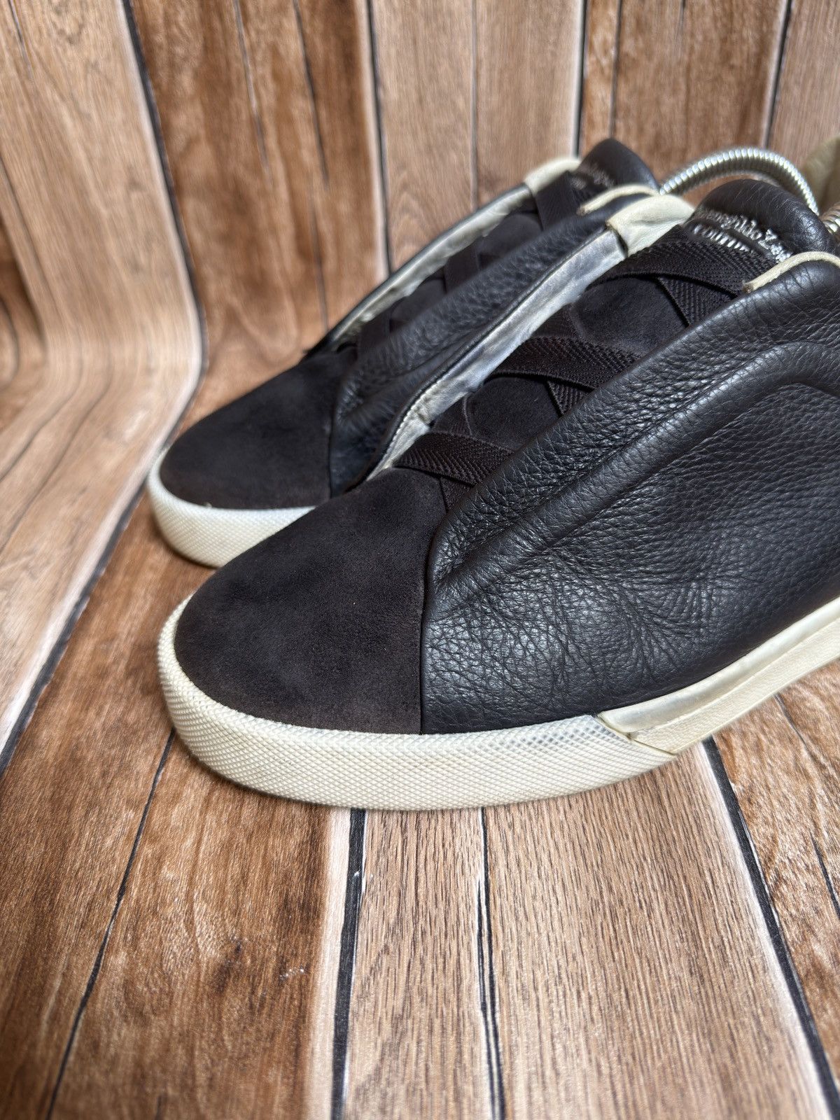 Ermenegildo Zegna Suede triplestitch trainers Size US 7 / EU 40 - 5 Thumbnail