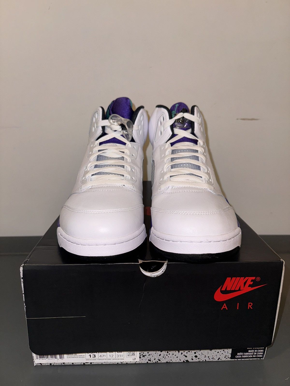 Jordan Brand Jordan 5 Retro Grape 2025 Size US 13 / EU 46 - 6 Thumbnail