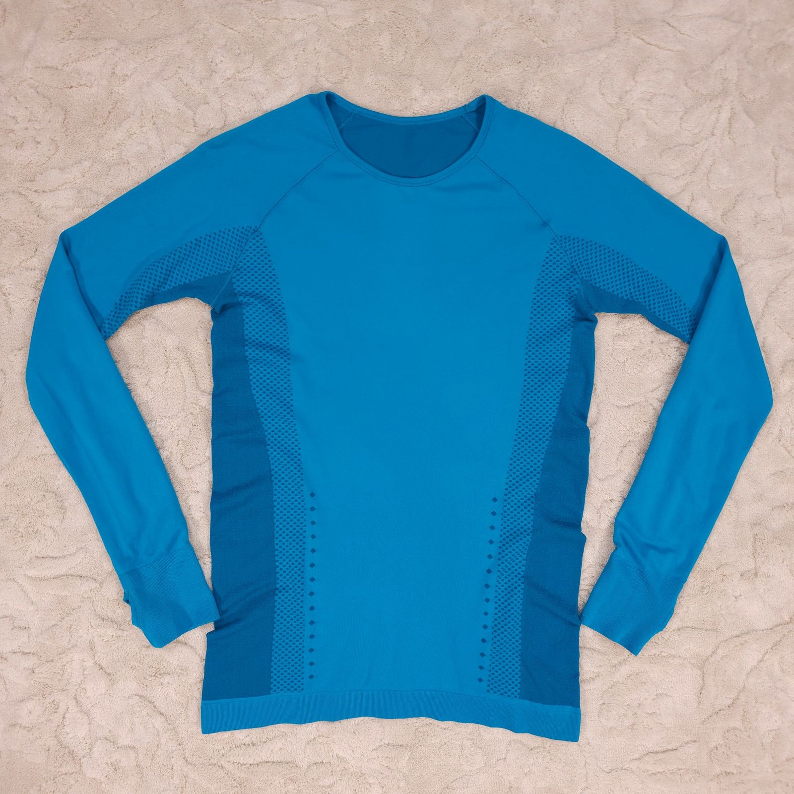 Sweaty Betty Sweaty Betty Seamless Workout Long Sleeve Tee Blue Sz Small Size S / US 4 / IT 40 - 5 Thumbnail