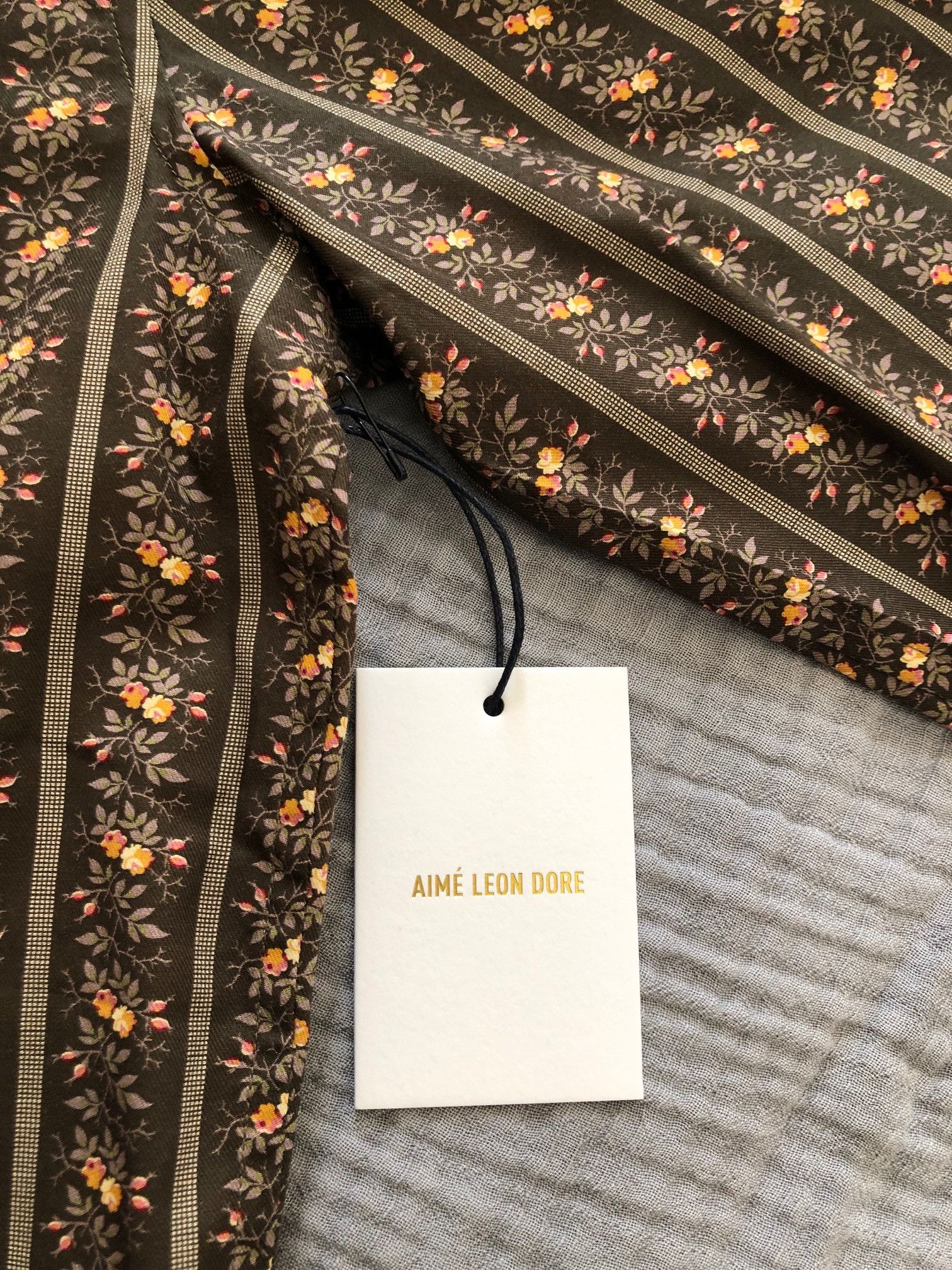 Aime Leon Dore Aime Leon Dore Striped Floral Shirt XS NWT ALD Size US XS / EU 42 / 0 - 4 Thumbnail