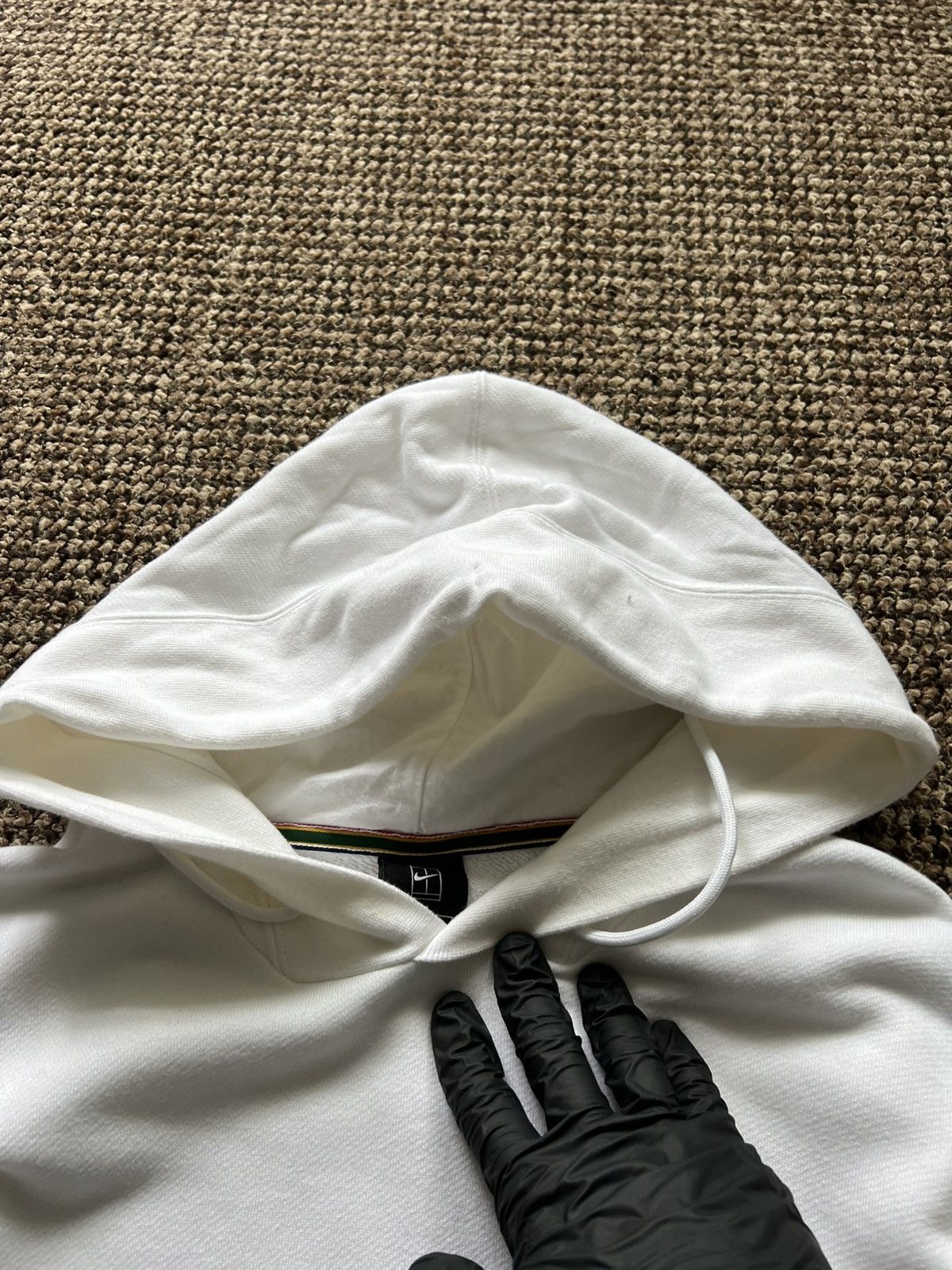 Nike 90’s NIKE VINTAGE Fleece Hoodie Court Heritage White Size US S / EU 44-46 / 1 - 8 Thumbnail