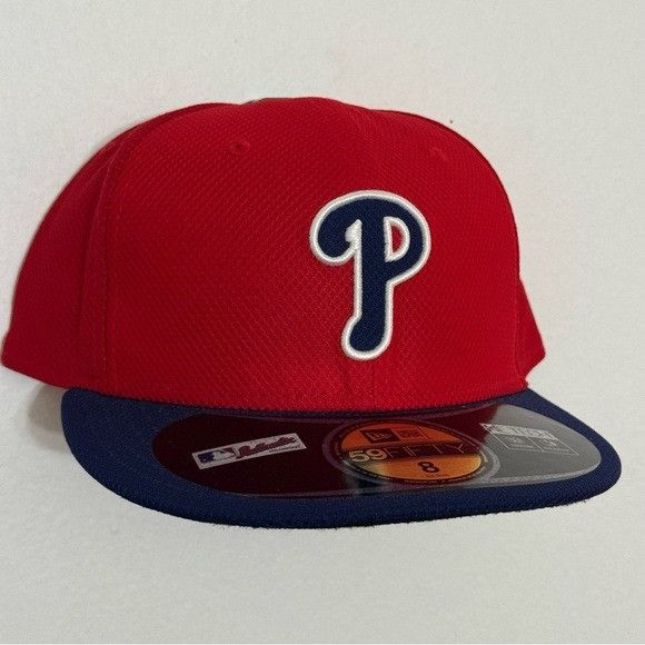 New Era New Era Philadelphia Phillies Authentic Collection 59FIFTY f Size ONE SIZE - 1 Thumbnail