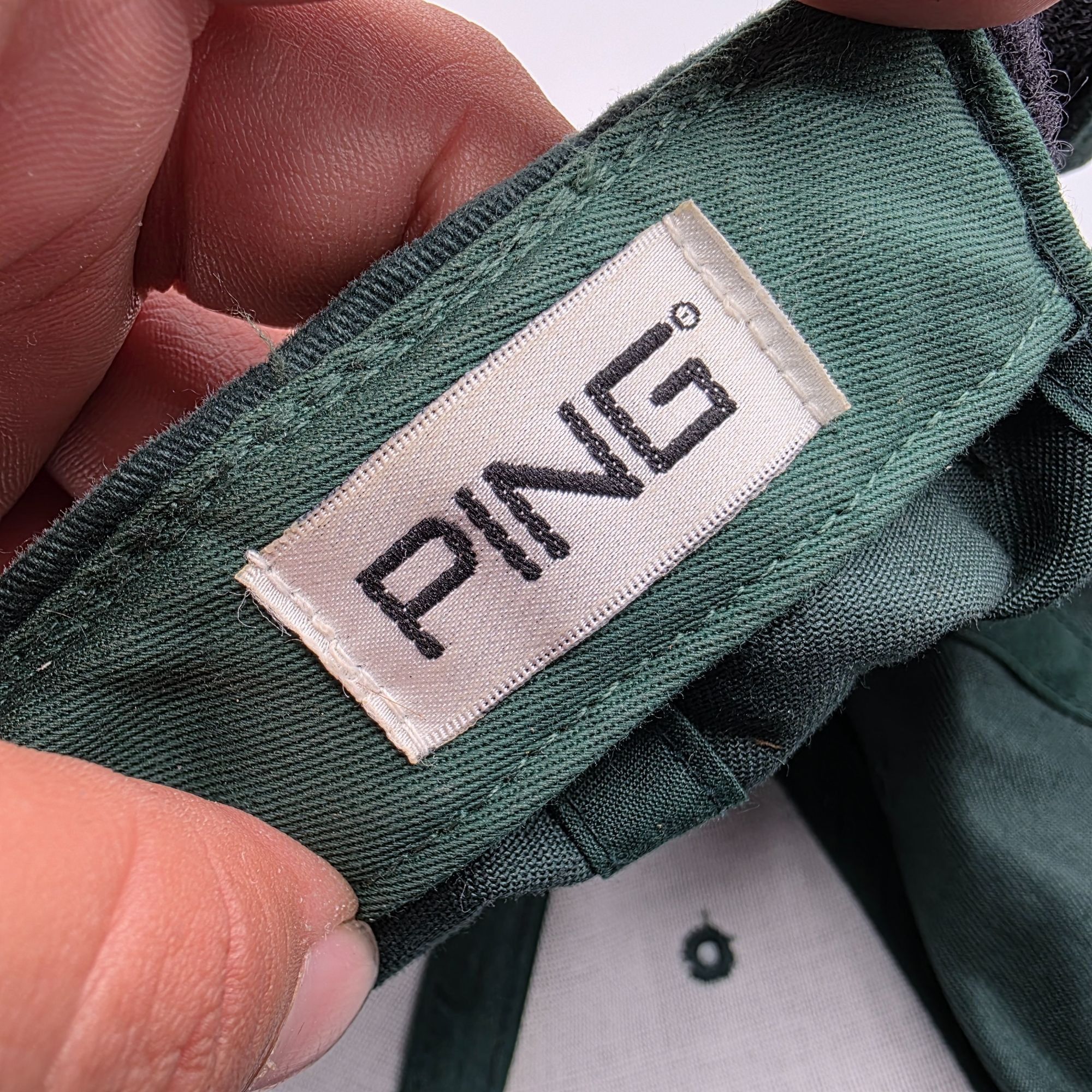 PING Ping Golf Adjustable Green Baseball Hat Casual Outdoors Walk Size ONE SIZE - 6 Thumbnail