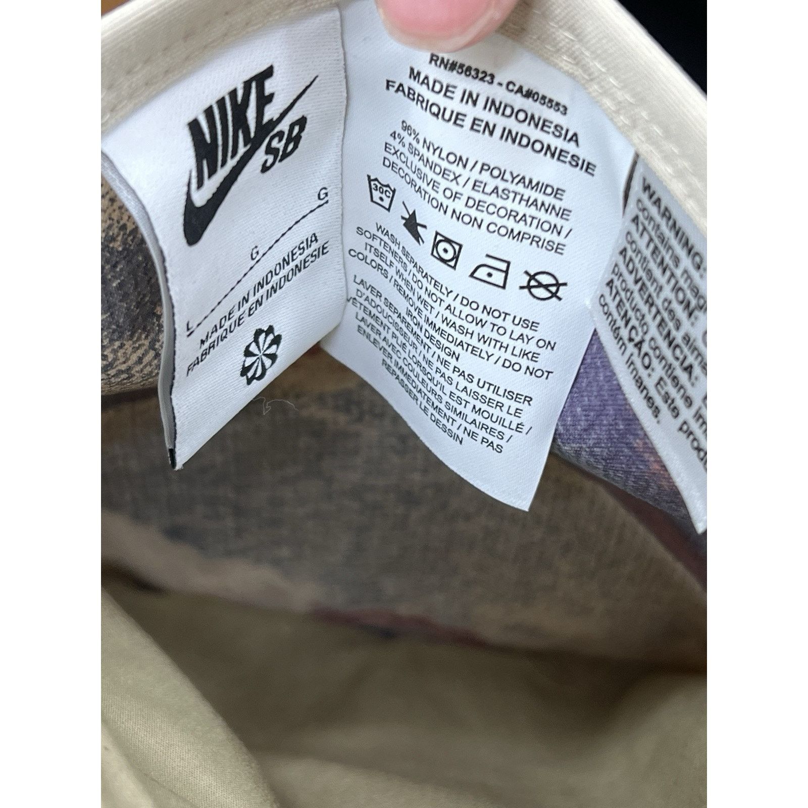 Nike Nike SB Doyenne Reversible Skate Jacket Coconut Milk/Sesame Size US L / EU 52-54 / 3 - 3 Thumbnail