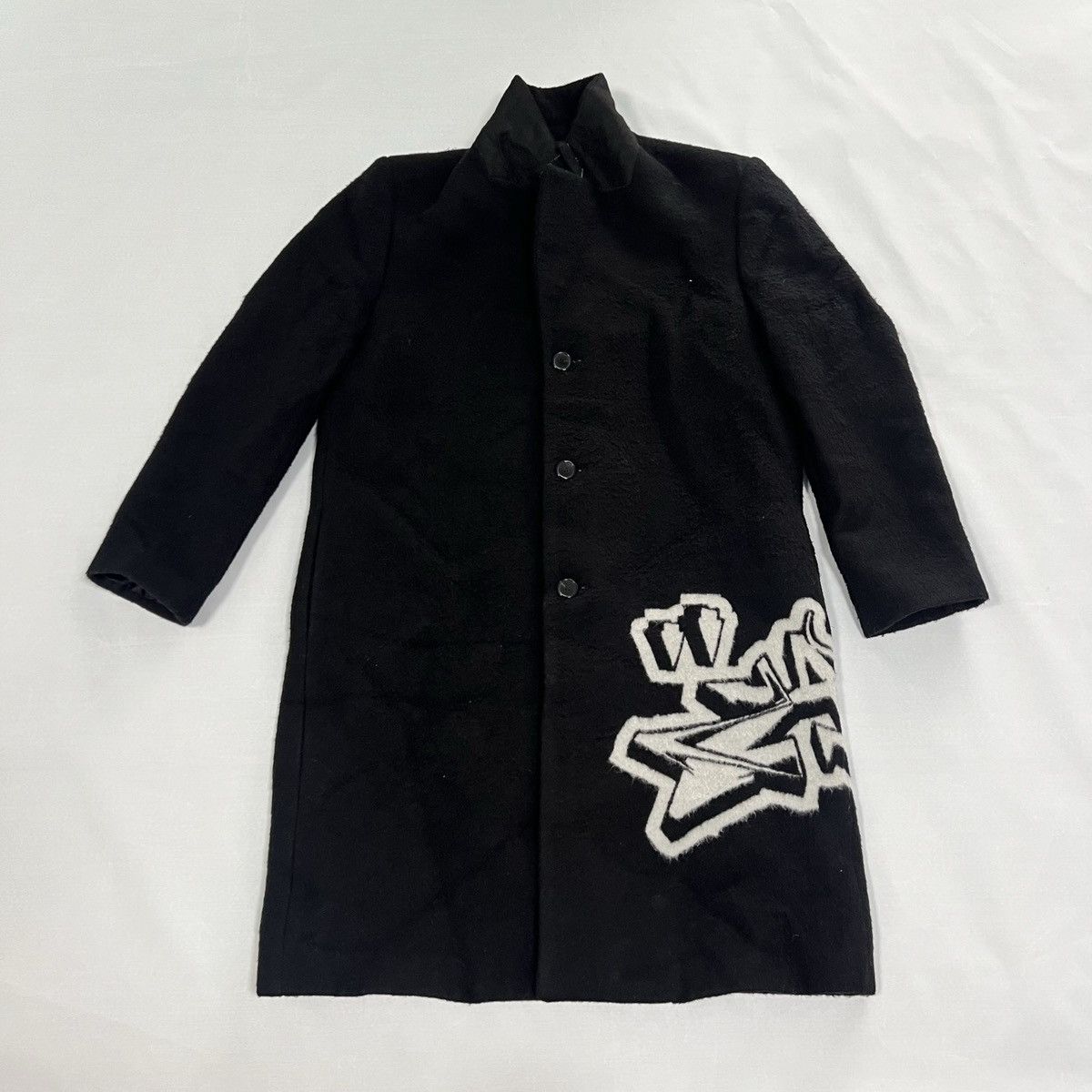 Off-White OFF-WHITE FW22 GRAPHIC PRINTED COAT Size US M / EU 48-50 / 2 - 1 Thumbnail